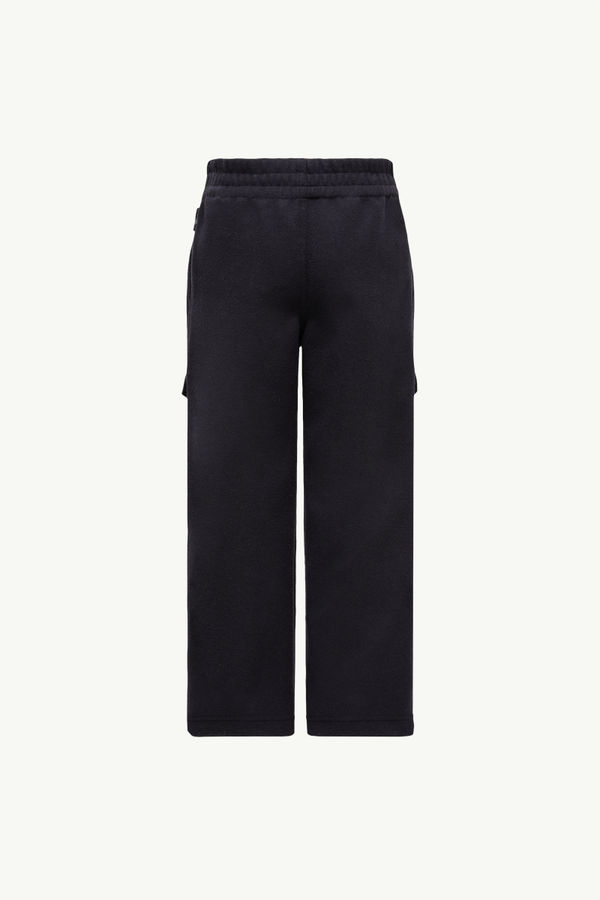 Interlock Cargo Trousers Gender Neutral Navy Blue Moncler 2