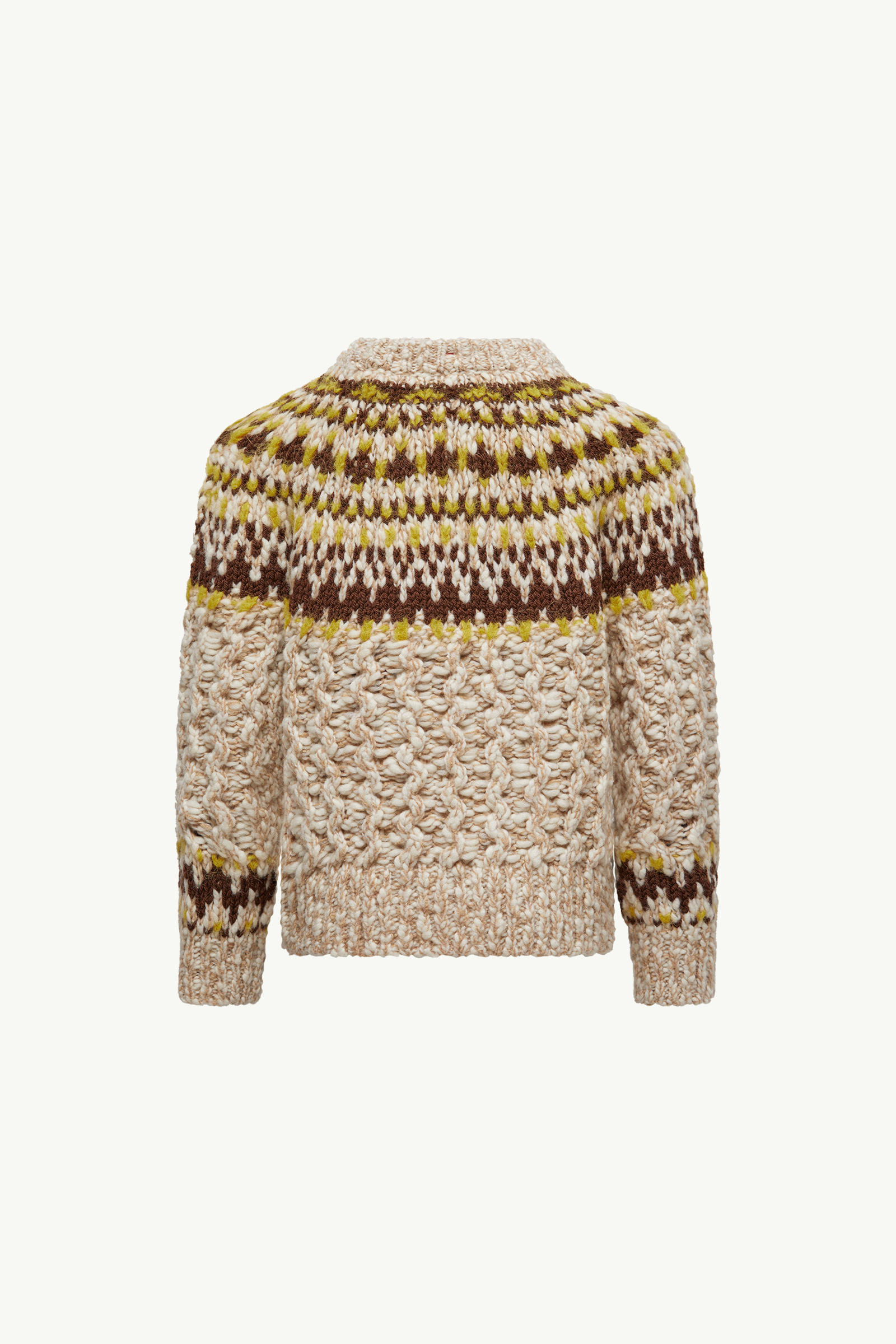 Jersey de cuello de tortuga de jacquard de lana De Género Neutro Multicolor Moncler 2