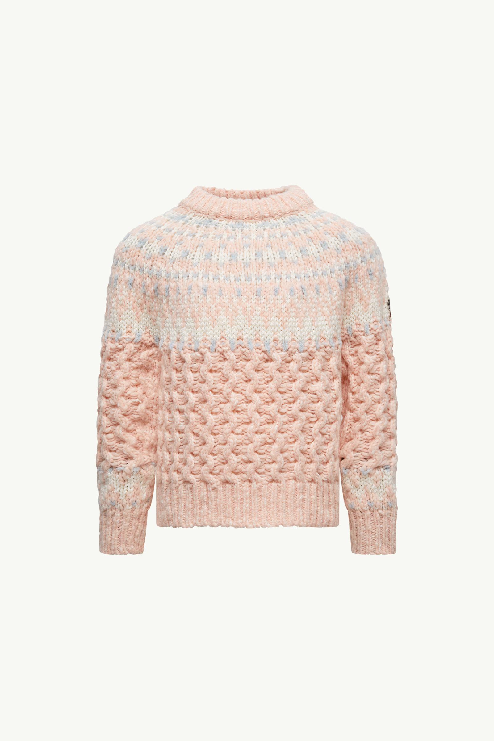 Wool Blend Jacquard Polo Neck Jumper_findInBoutique_image