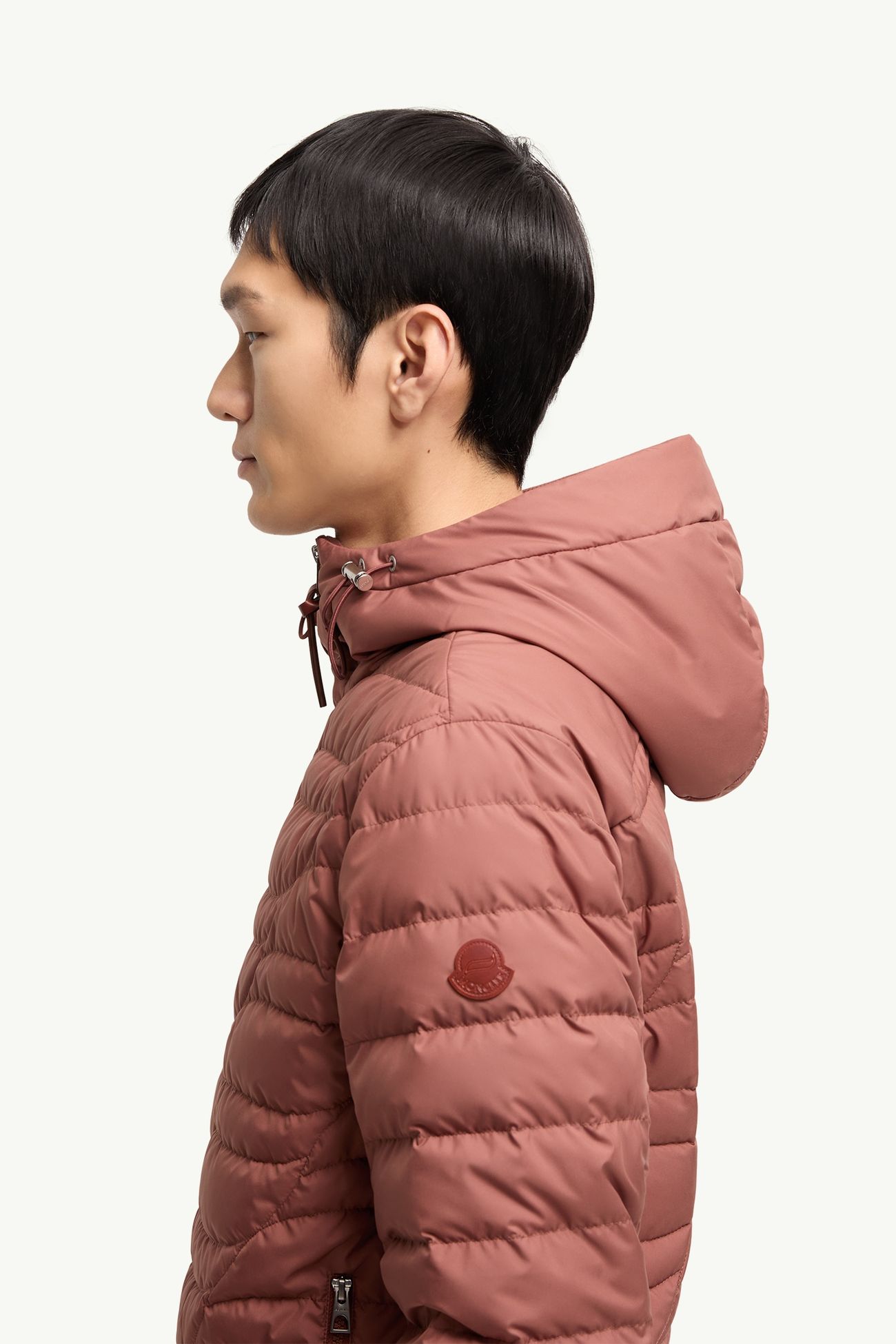 Chitu連帽短身羽絨外套 男士 啡紅色 Moncler 1