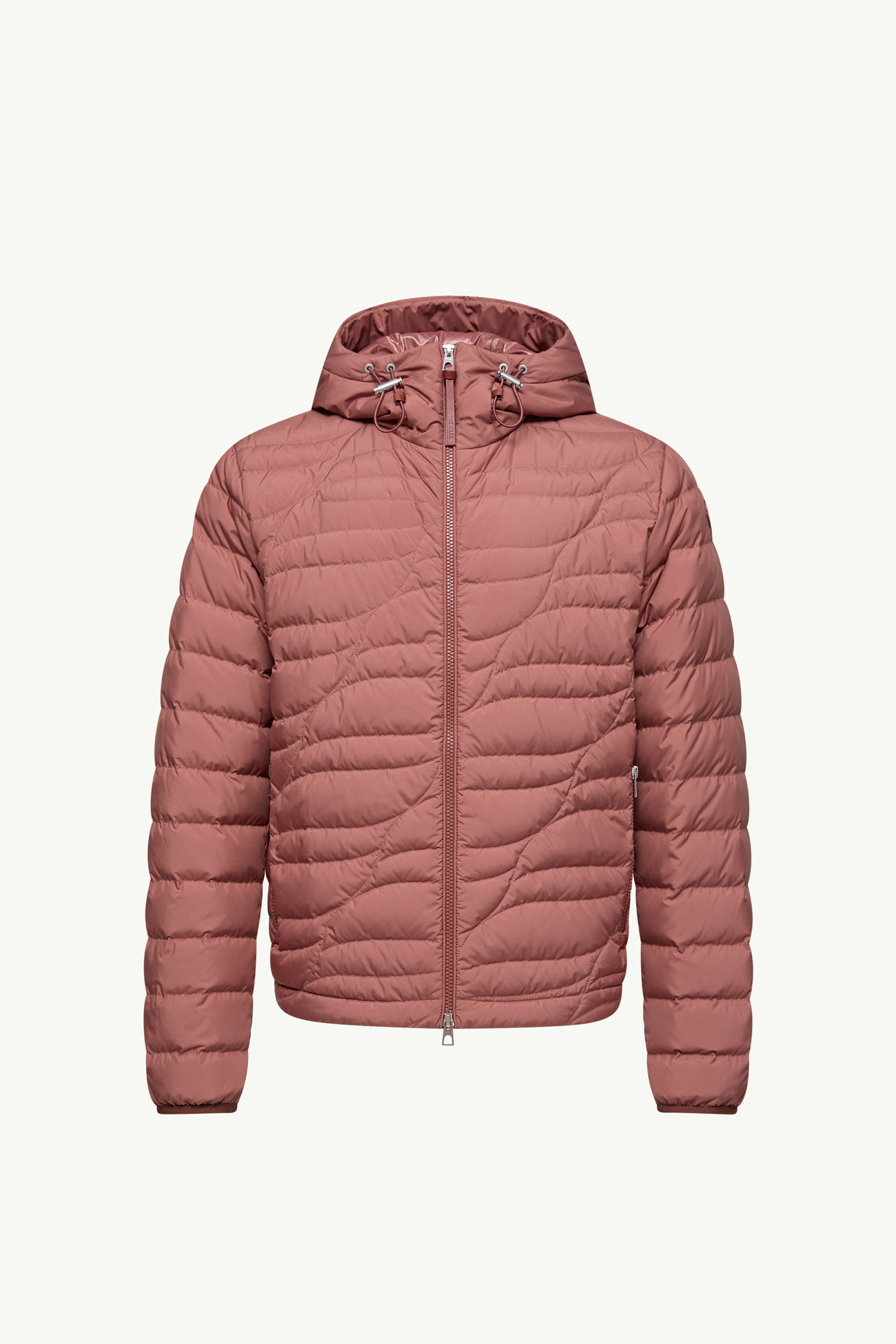 Chitu kurze Daunenjacke mit Kapuze Herren Rot Braun Moncler 2