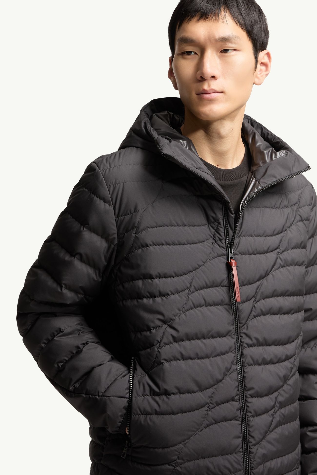Doudoune courte Chitu à capuche Hommes Noir Moncler 5