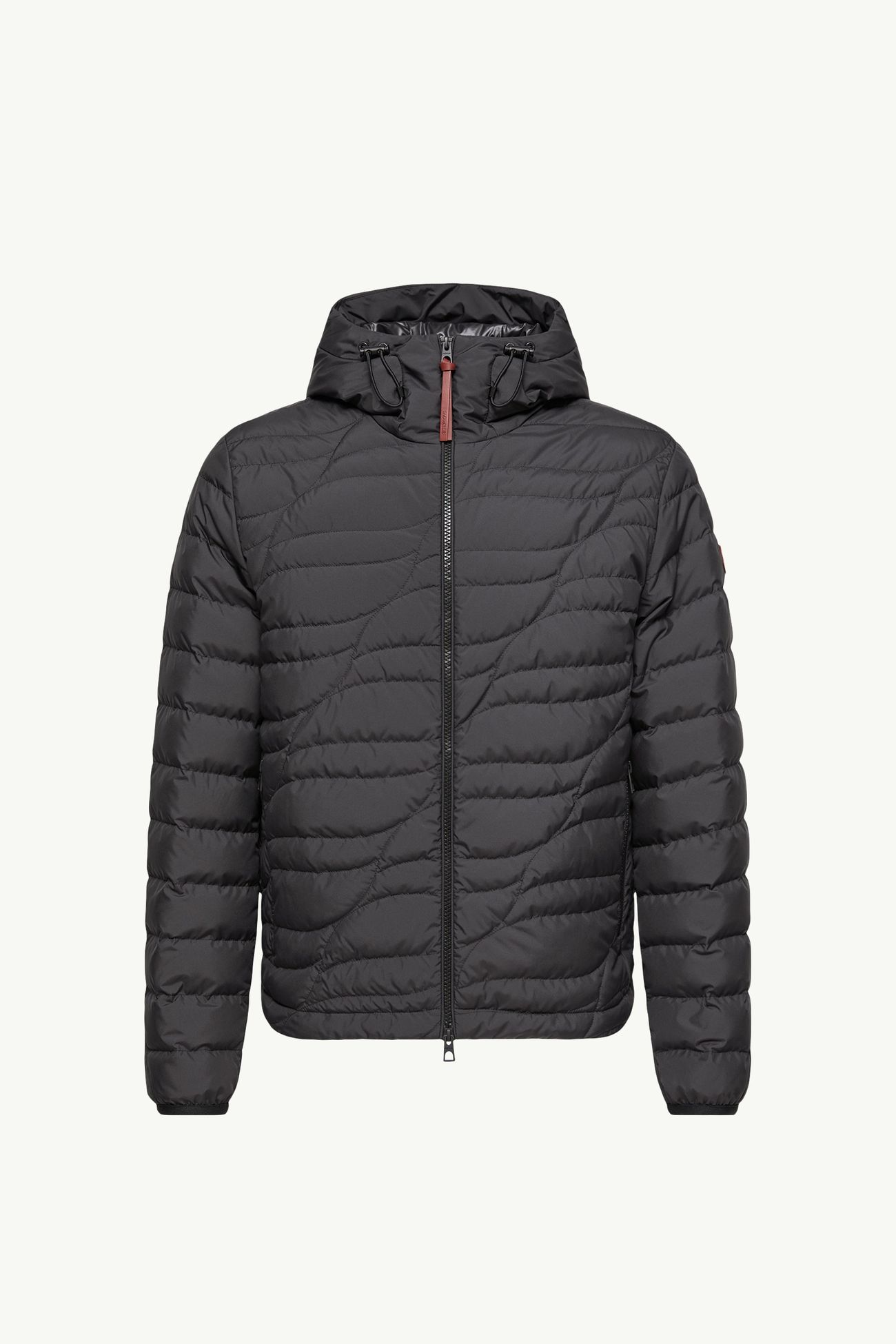 Chitu kurze Daunenjacke mit Kapuze Herren Schwarz Moncler 2