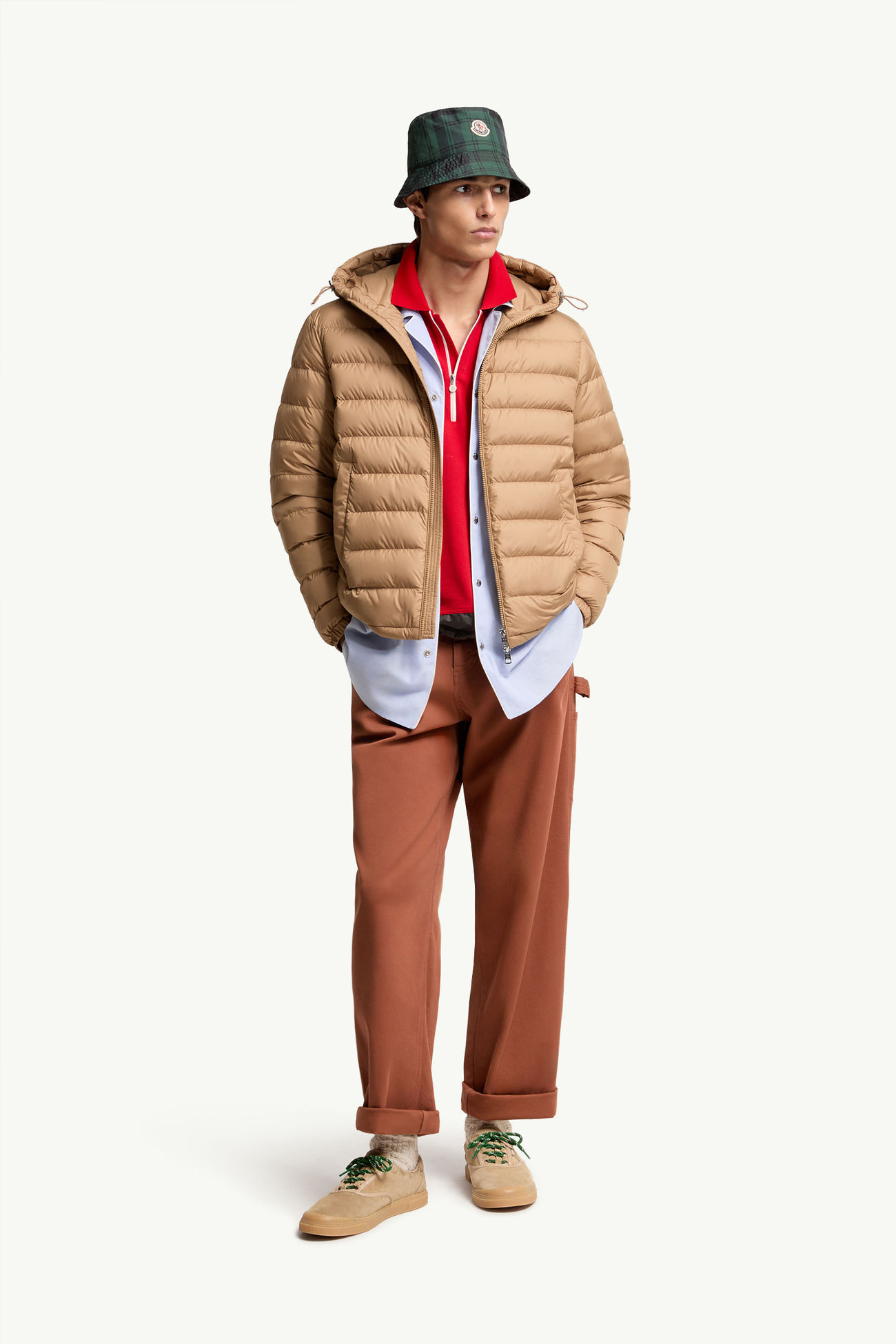 MONCLER SANGLIERベージュ ダウンジャケット ベージュ Vermeille 