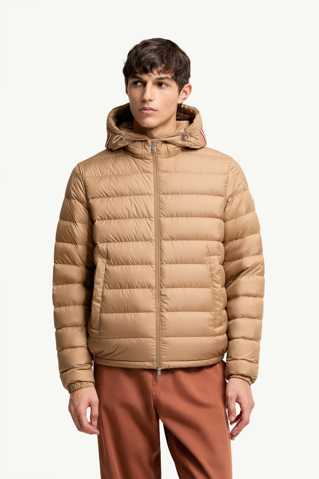 Vermeille連帽短身羽絨外套 男士 米色 Moncler 3