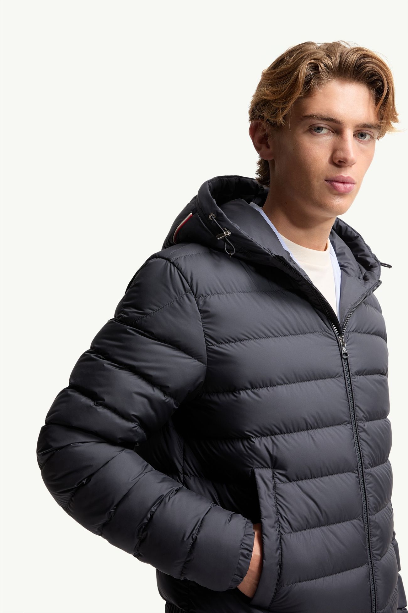 Vermeille連帽短身羽絨外套 男士 海軍藍色 Moncler 5