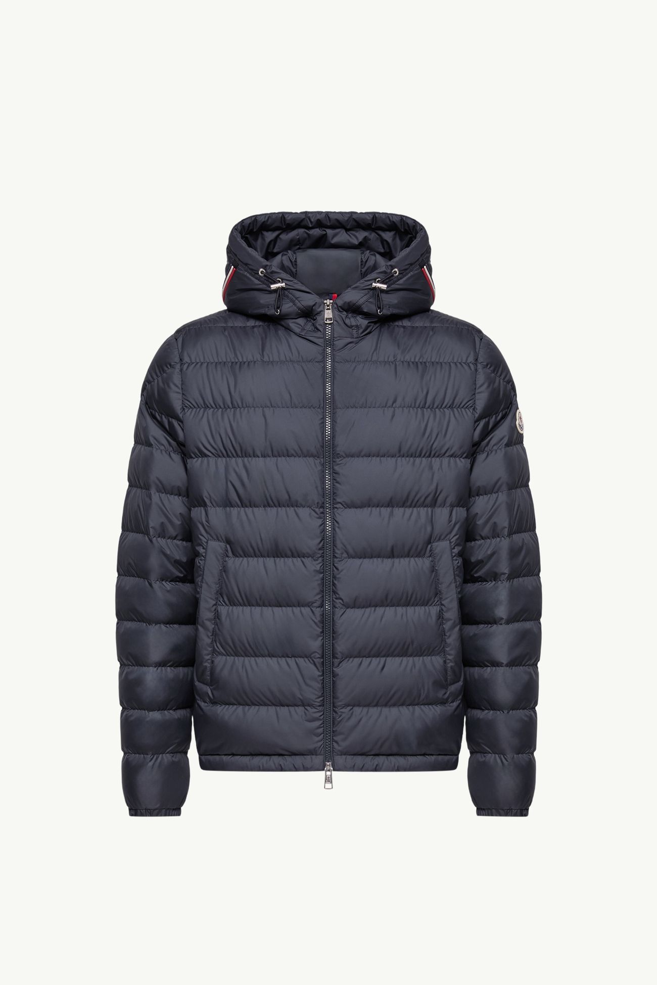 Vermeille kurze Daunenjacke mit Kapuze Herren Navyblau Moncler 2