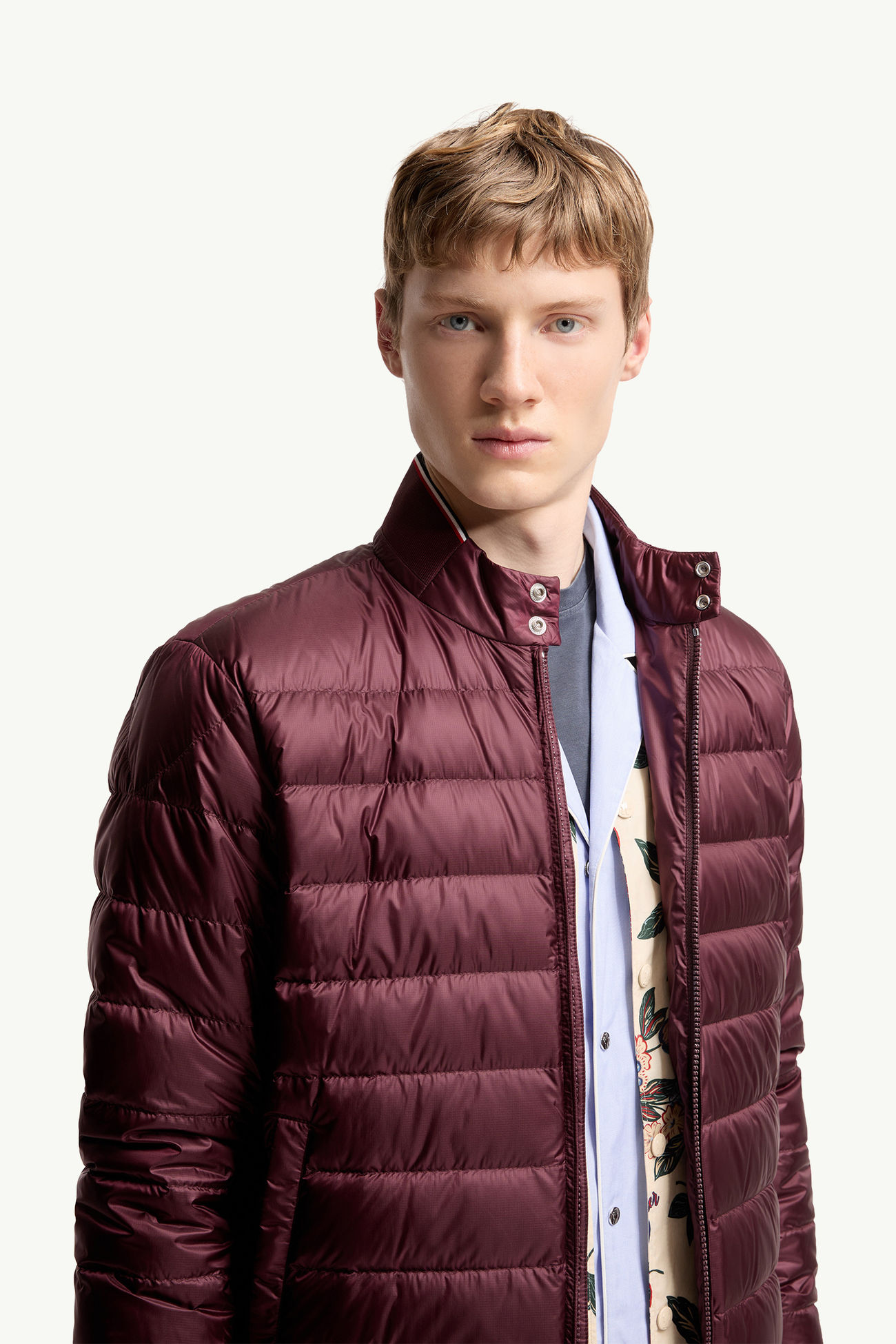 Piumino Corto Rigel Uomo Bordeaux Moncler 5