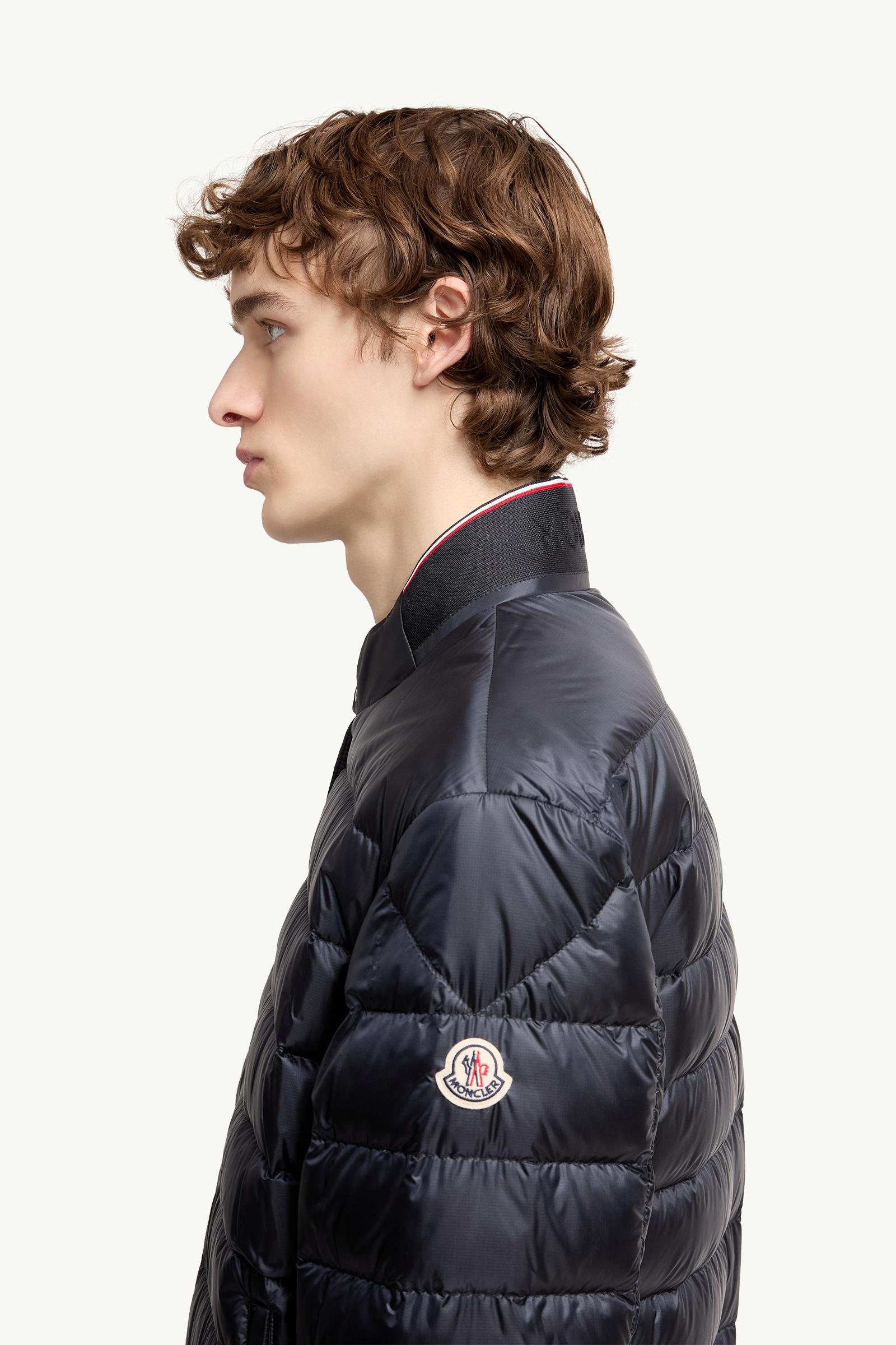 Navy Blue Rigel Short Down Jacket - Short Down Jackets for Men