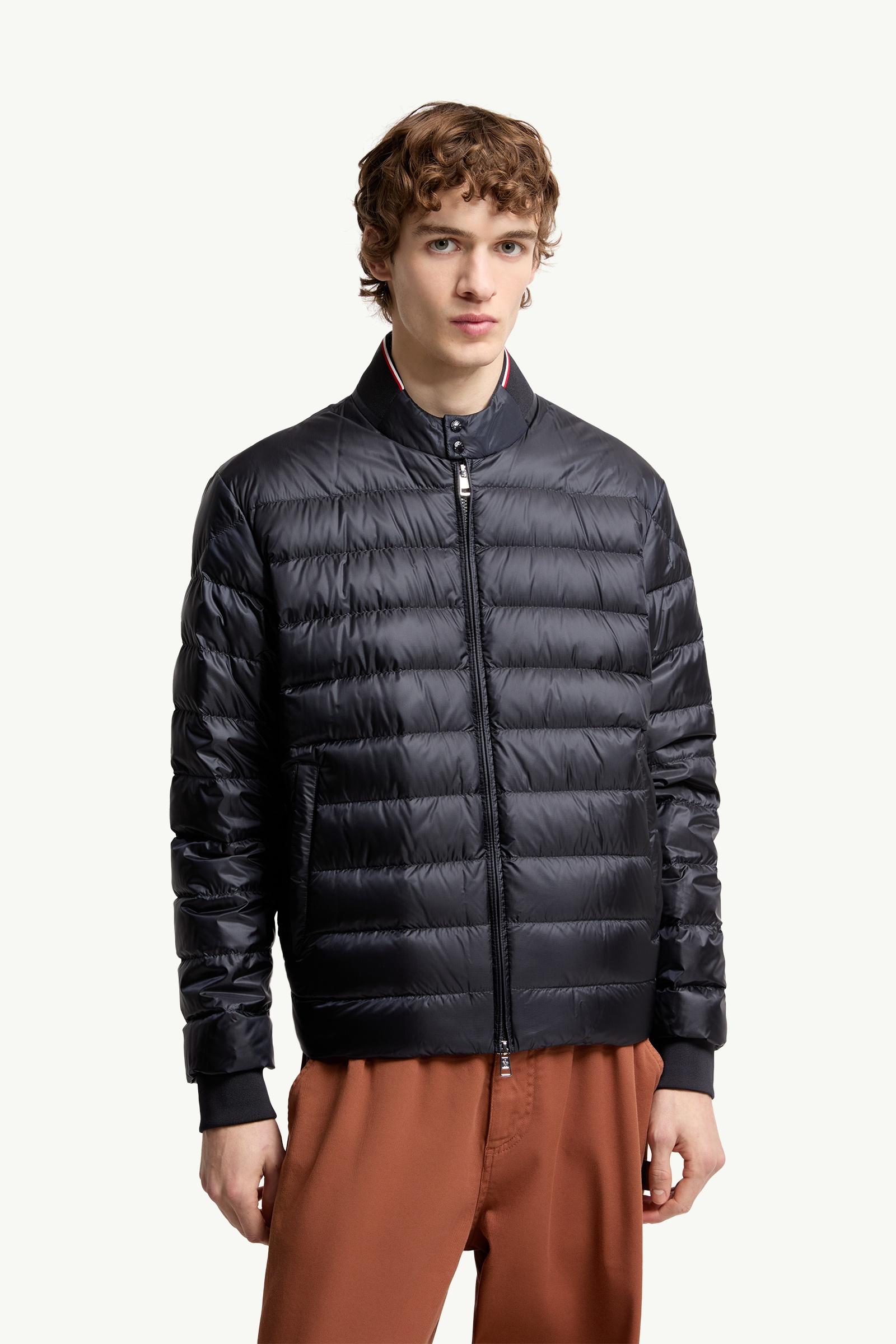 Navy Blue Rigel Short Down Jacket - Short Down Jackets for Men