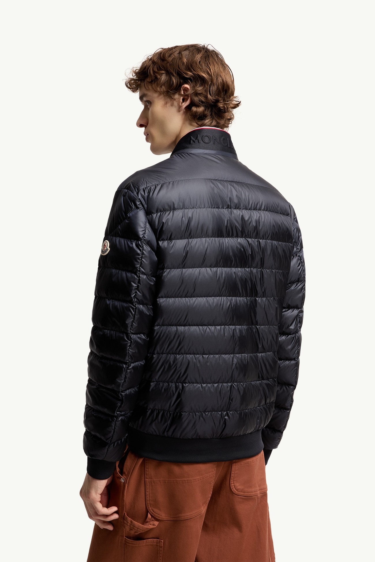 Rigel Short Down Jacket Men Navy Blue Moncler 4