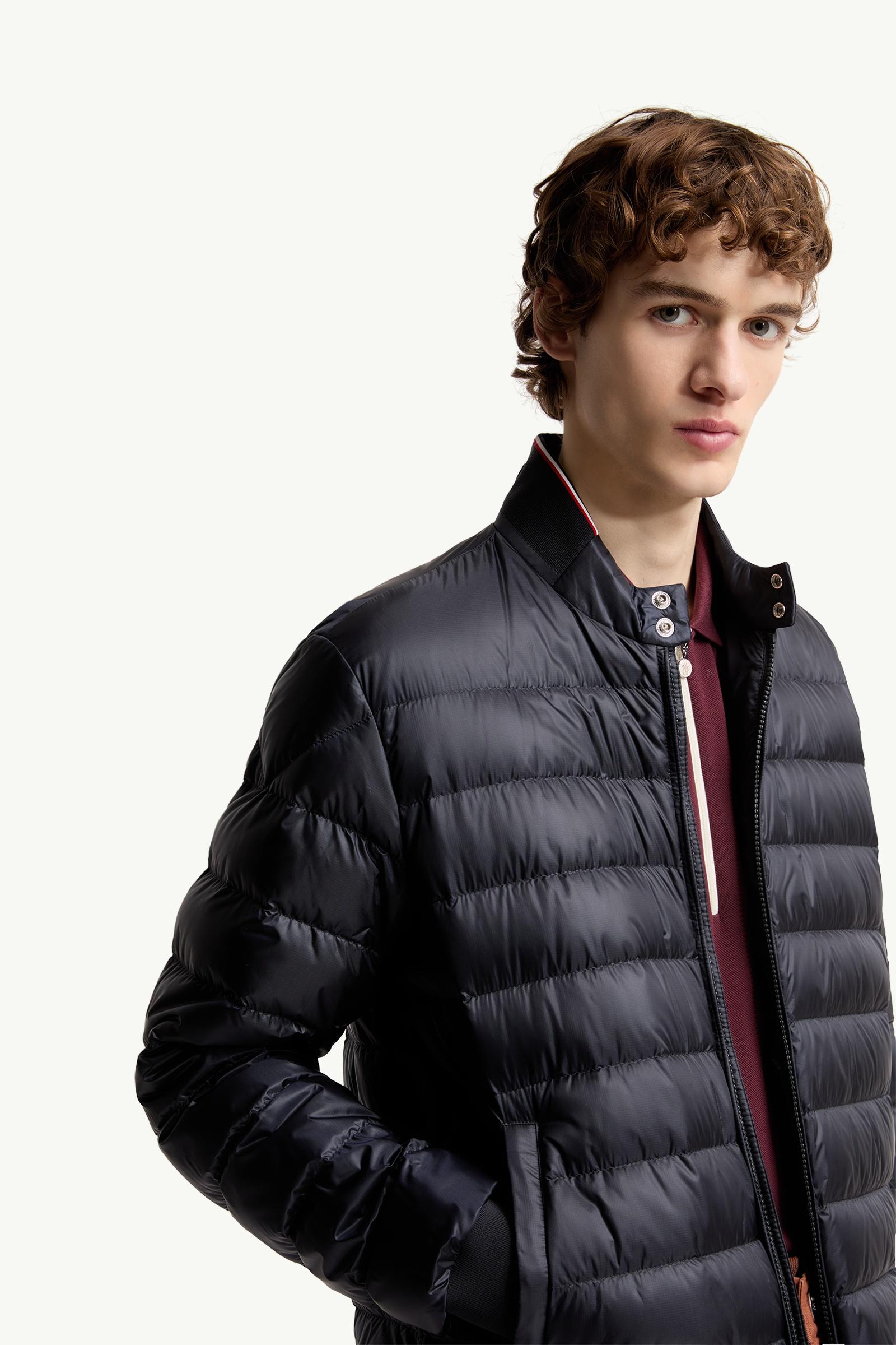 Navy Blue Rigel Short Down Jacket - Short Down Jackets for Men