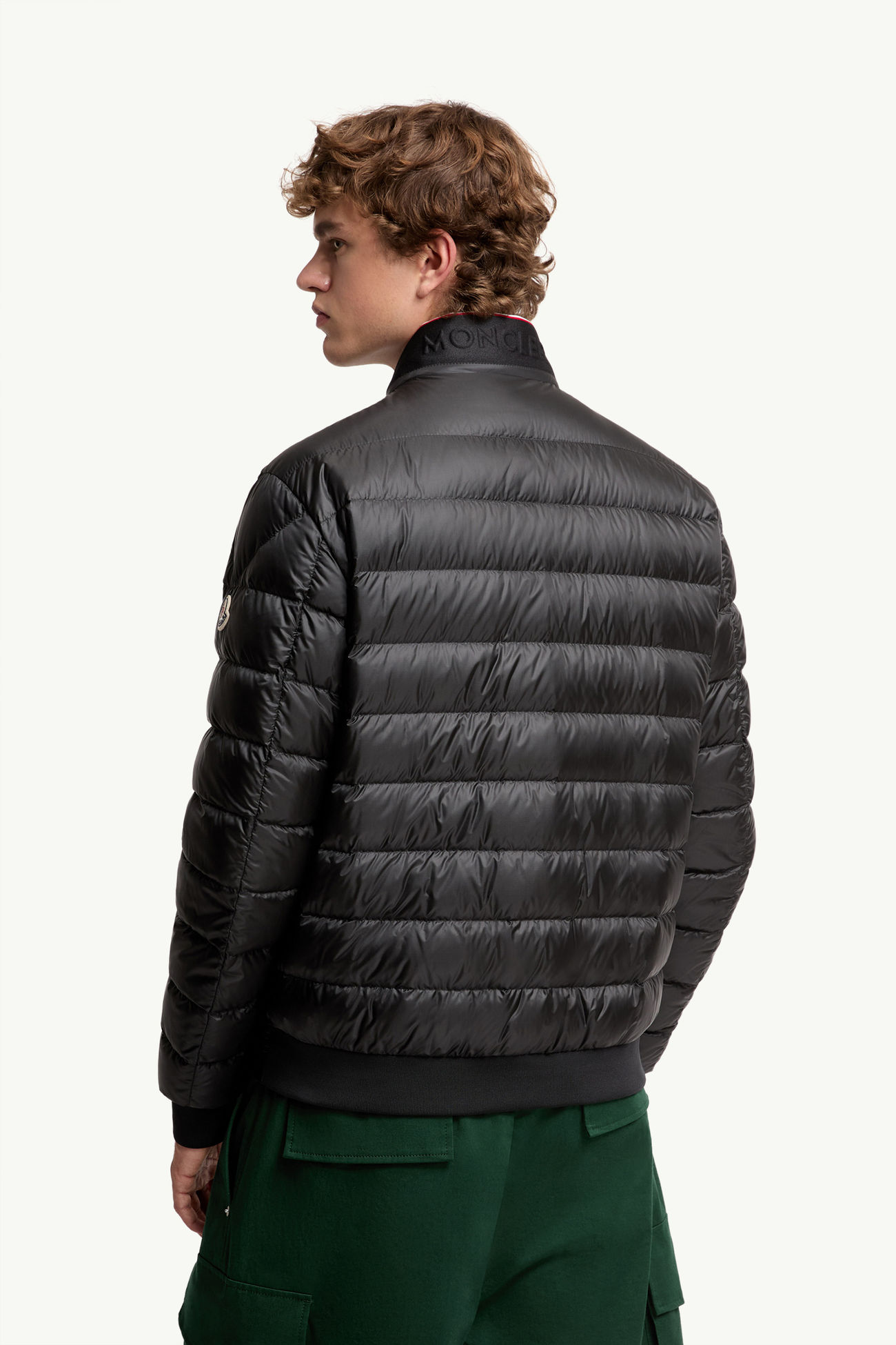 Rigel Short Down Jacket Men Black Moncler 4