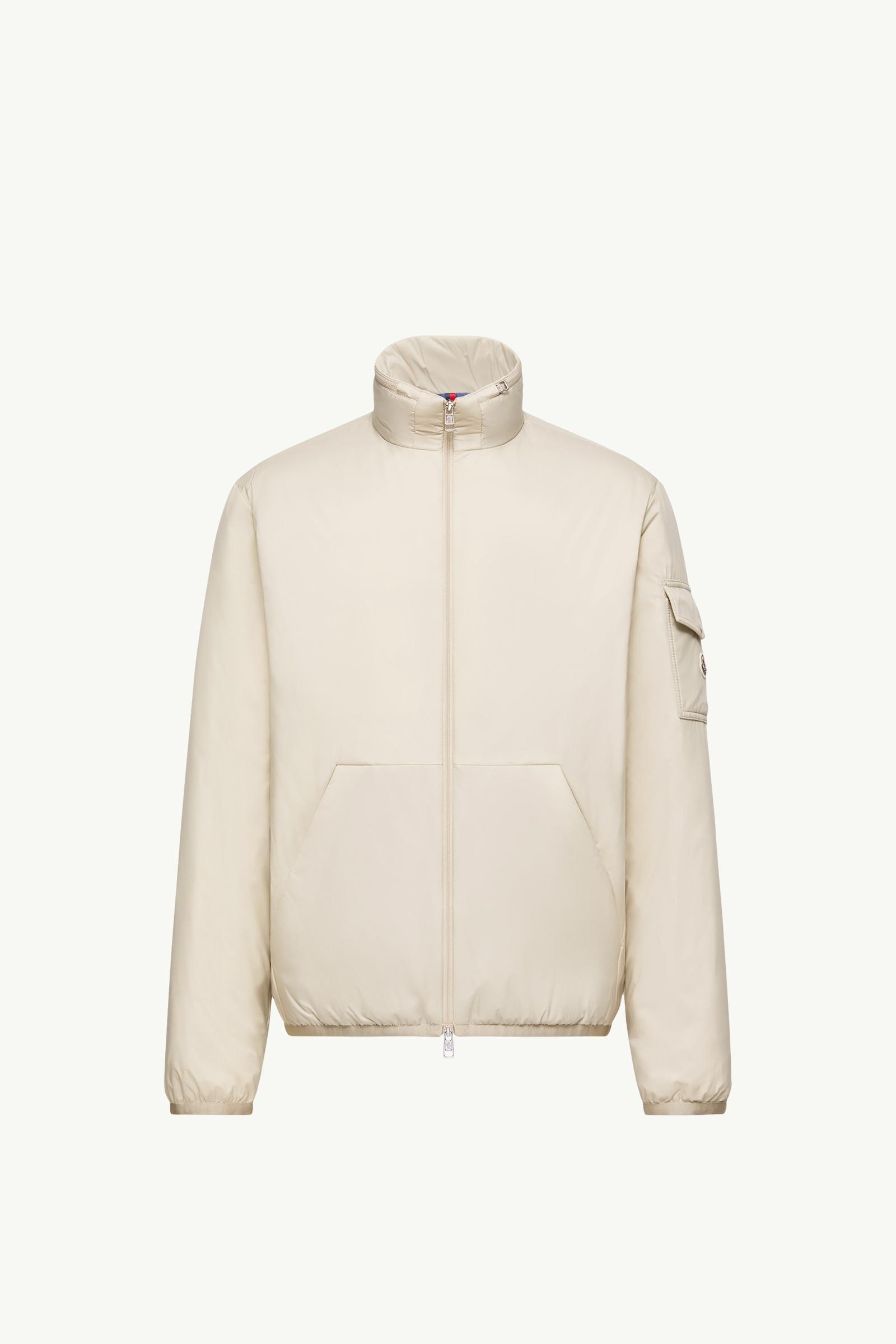 Light Beige Breezes Short Padded Jacket - Short Down Jackets for
