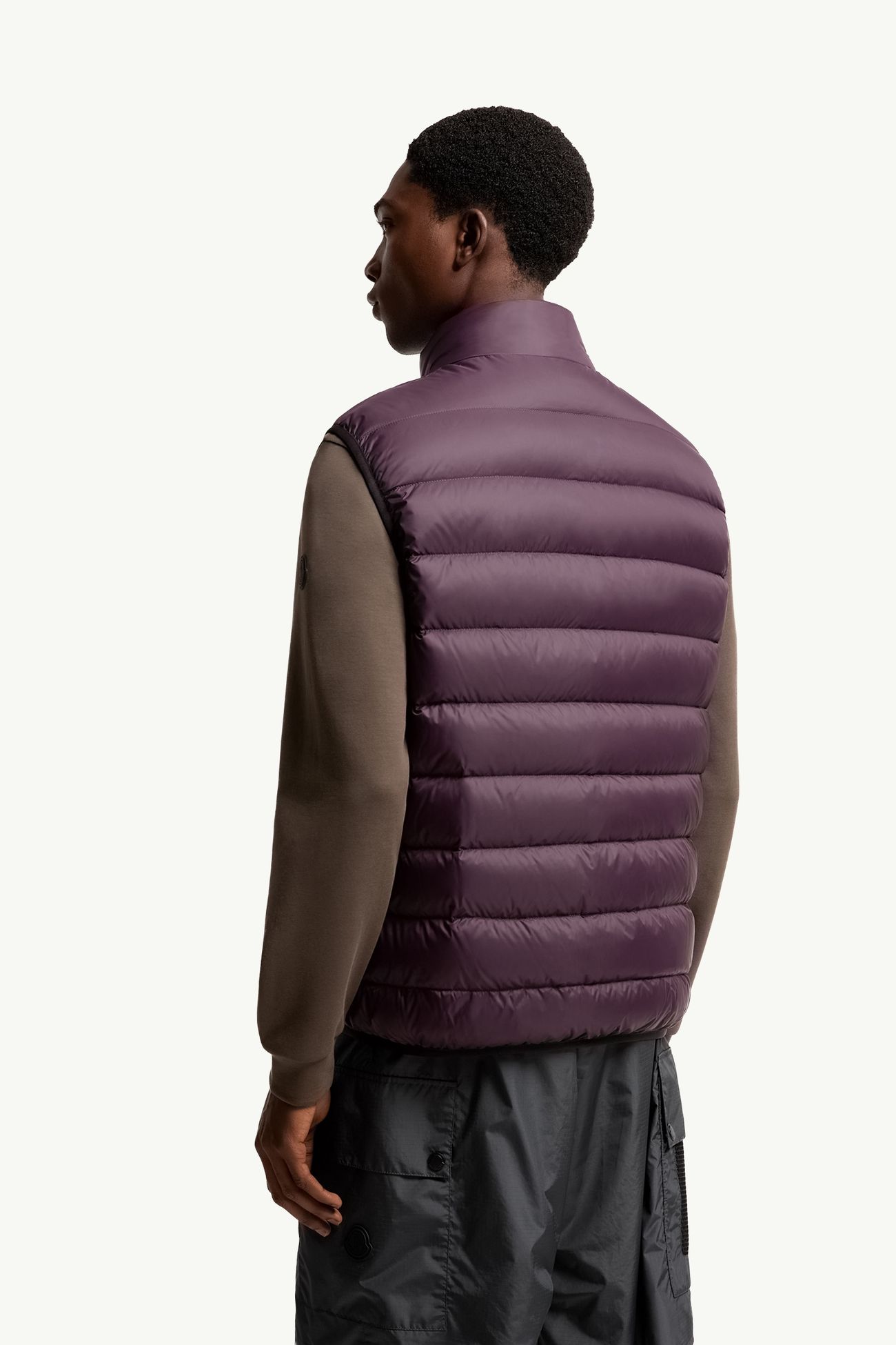 Deneb男士羽绒马甲 男士 葡萄红色 Moncler 4