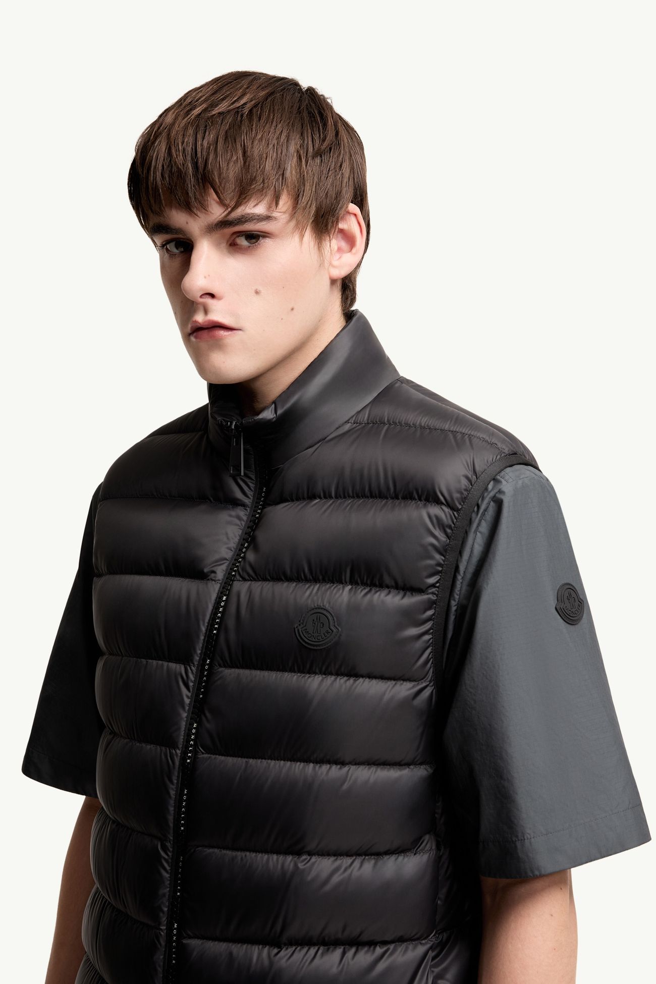 Deneb Down Vest Men Black Moncler 1
