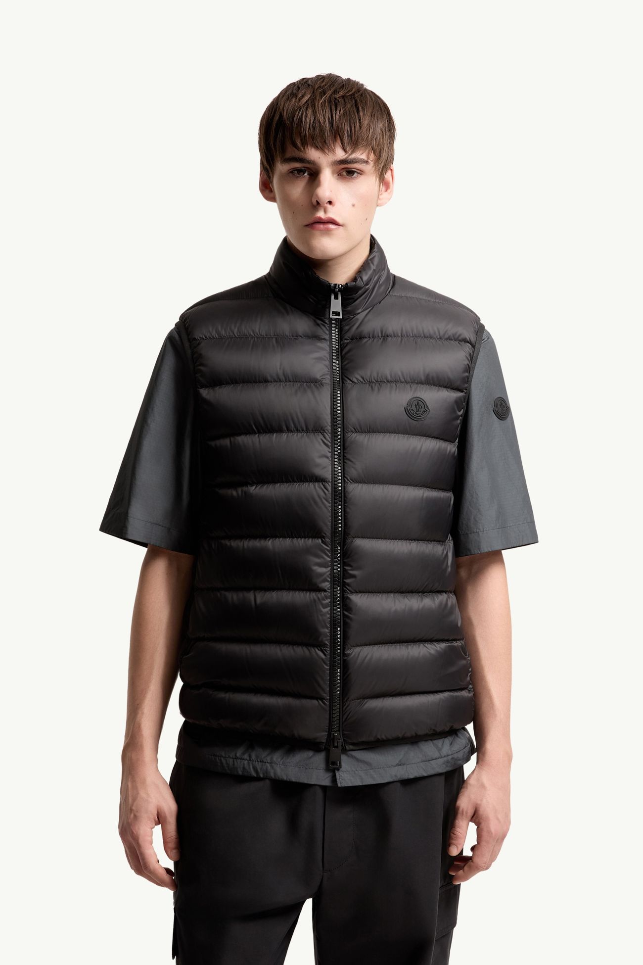 Deneb羽絨背心 男士 黑色 Moncler 3