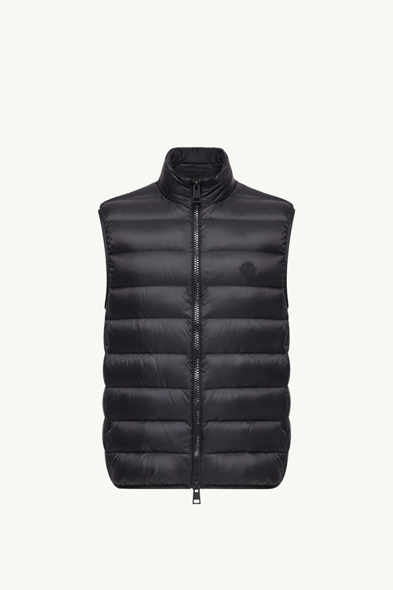 Gilet imbottito in piuma Deneb Uomo Nero Moncler 2
