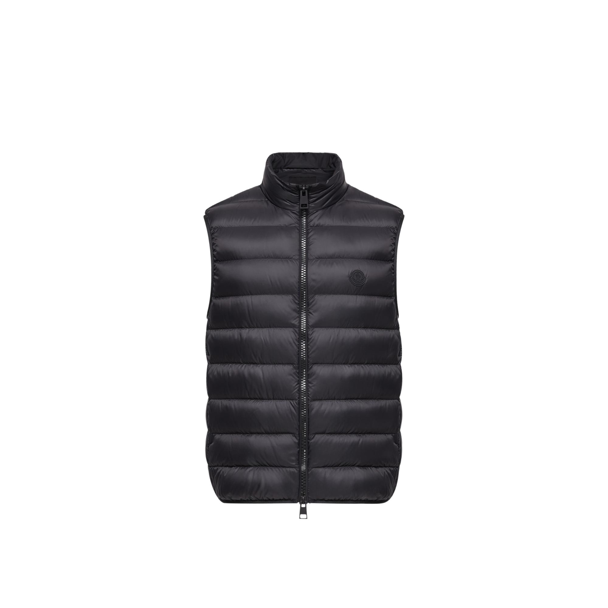 Moncler   Deneb Down Gilet for Men in Black, Size: 46