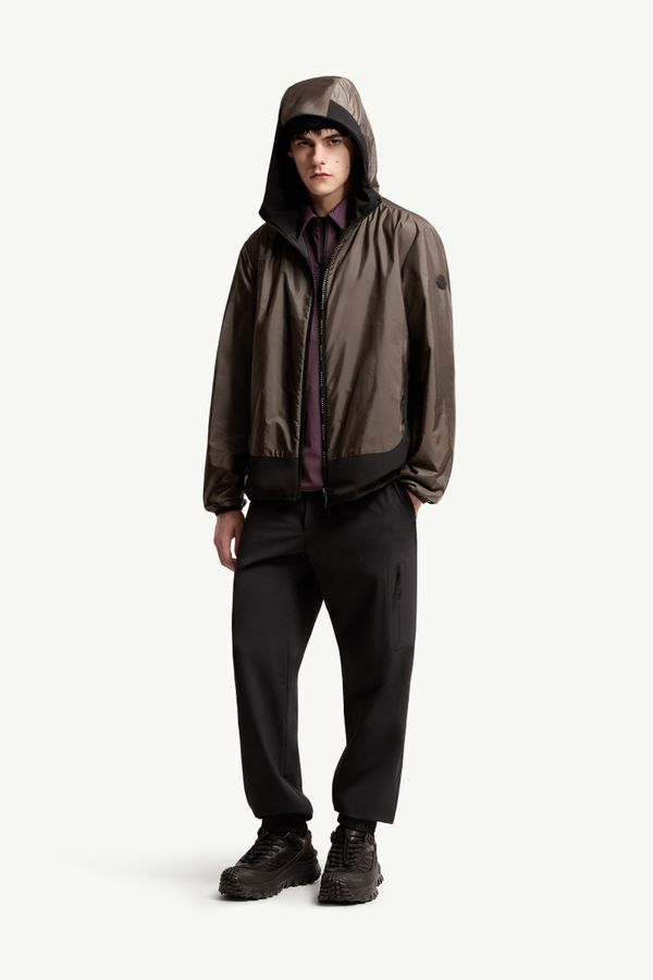 Giacca a vento Galveston con cappuccio Uomo Marrone Moncler 0