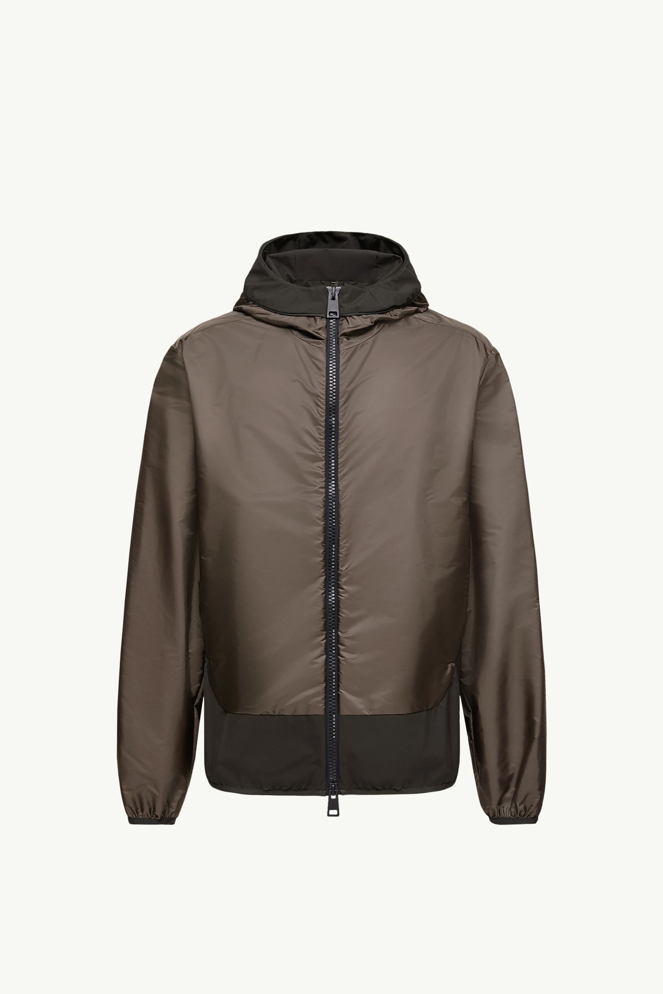 Galveston Hooded Windbreaker Men Brown Moncler 2