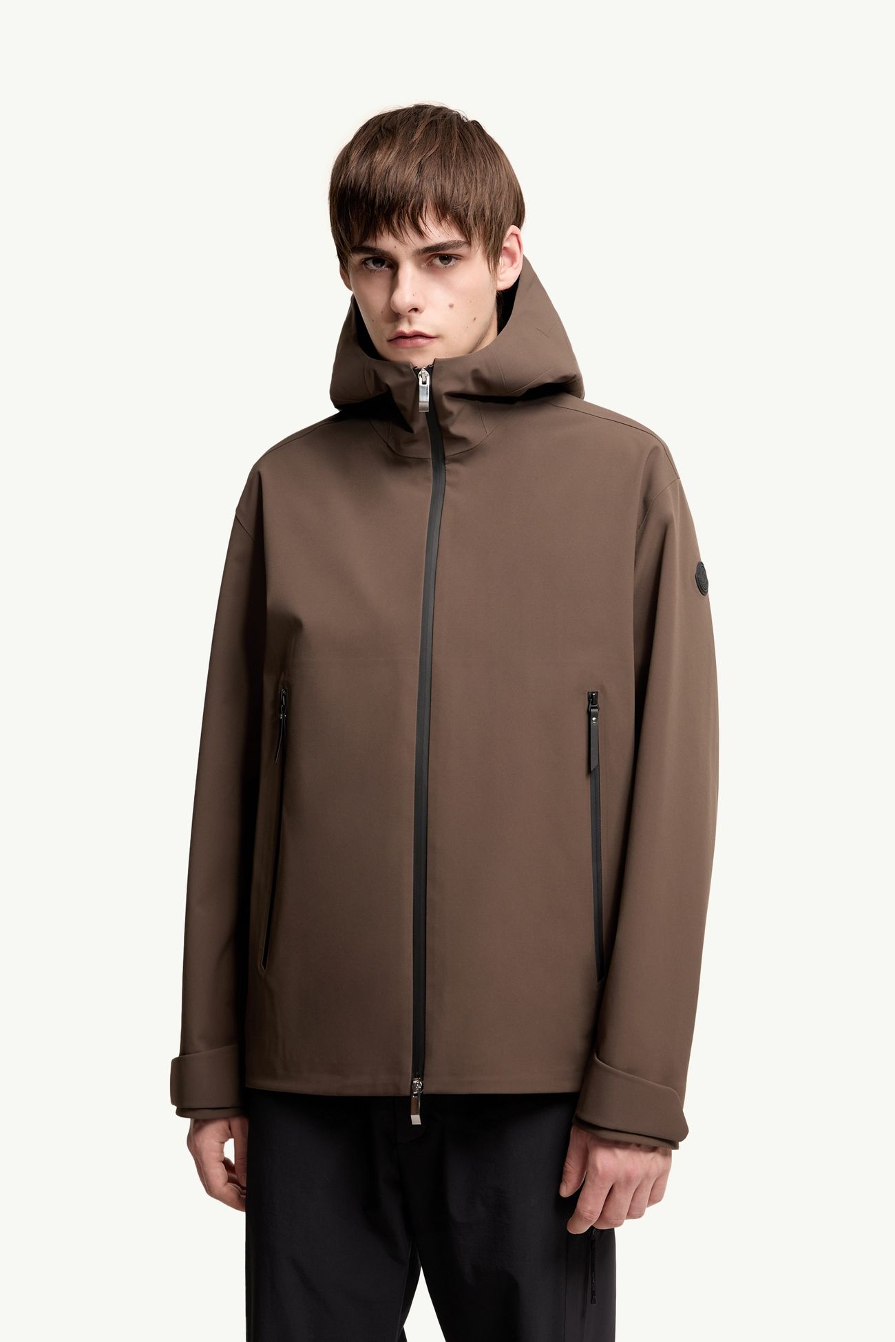 Marana三合一連帽短身羽絨外套 男士 啡色 Moncler 3