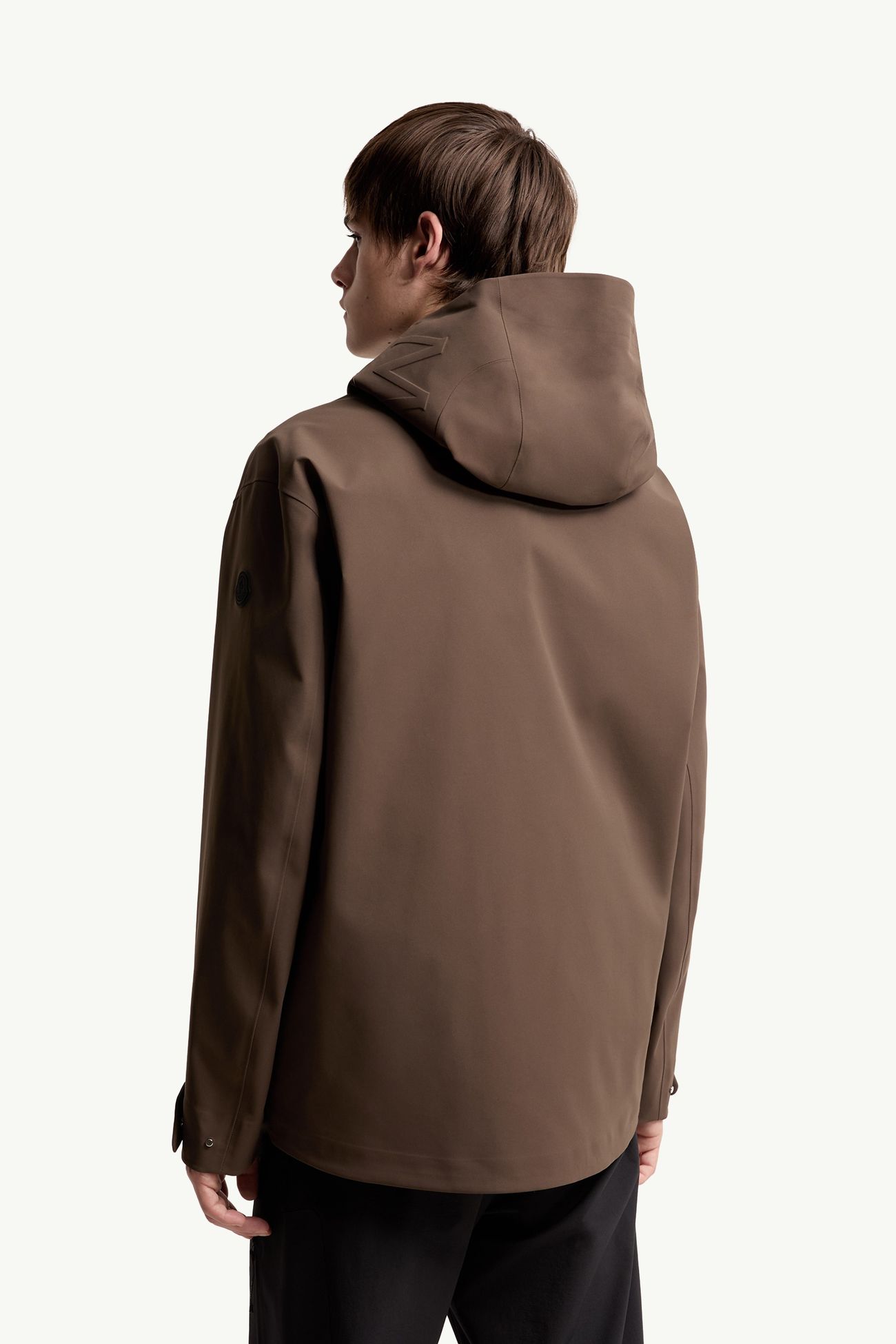 Piumino corto con cappuccio Marana 3 in 1 Uomo Marrone Moncler 4