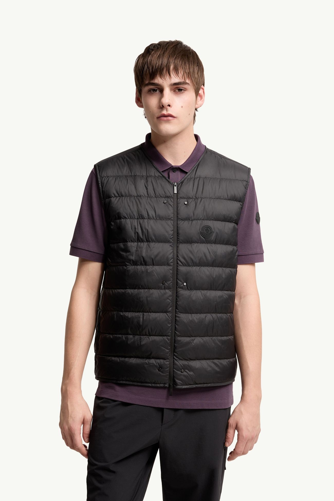 Marana kurze 3-in-1-Daunenjacke mit Kapuze Herren Braun Moncler 5