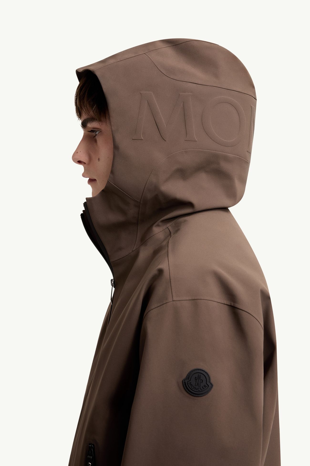 Marana男士三合一连帽短款羽绒夹克外套 男士 棕色 Moncler 6