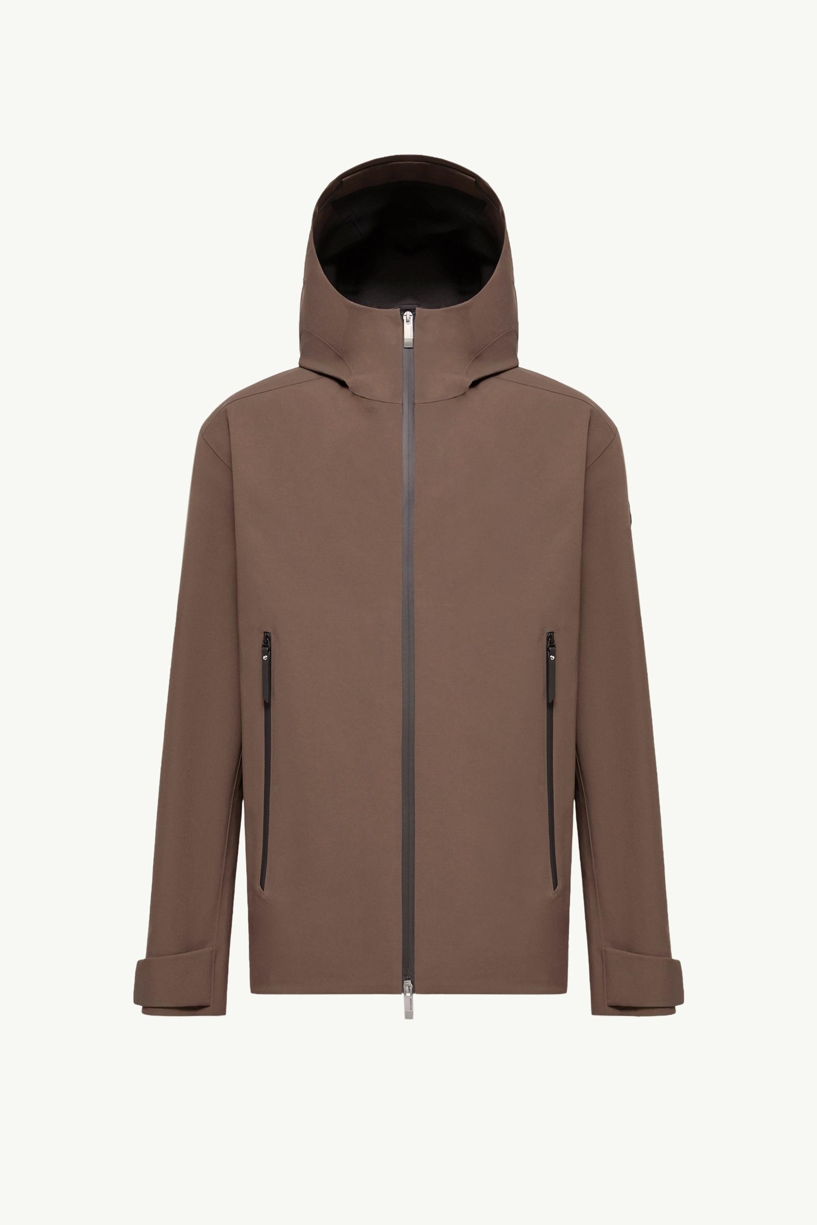 Marana 3-in-1 Hooded Short Down Jacket Men Brown Moncler, 1 of 0