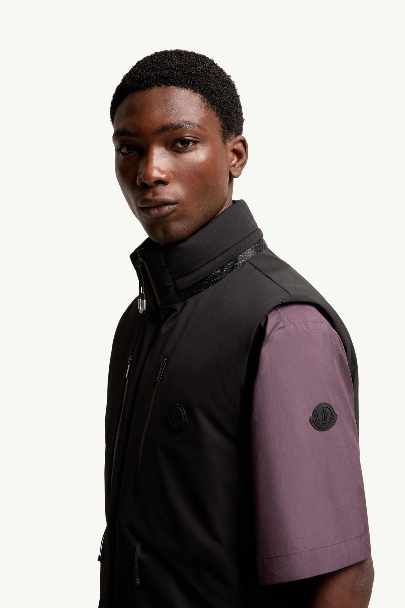 Aludra Daunenweste Herren Schwarz Moncler 1