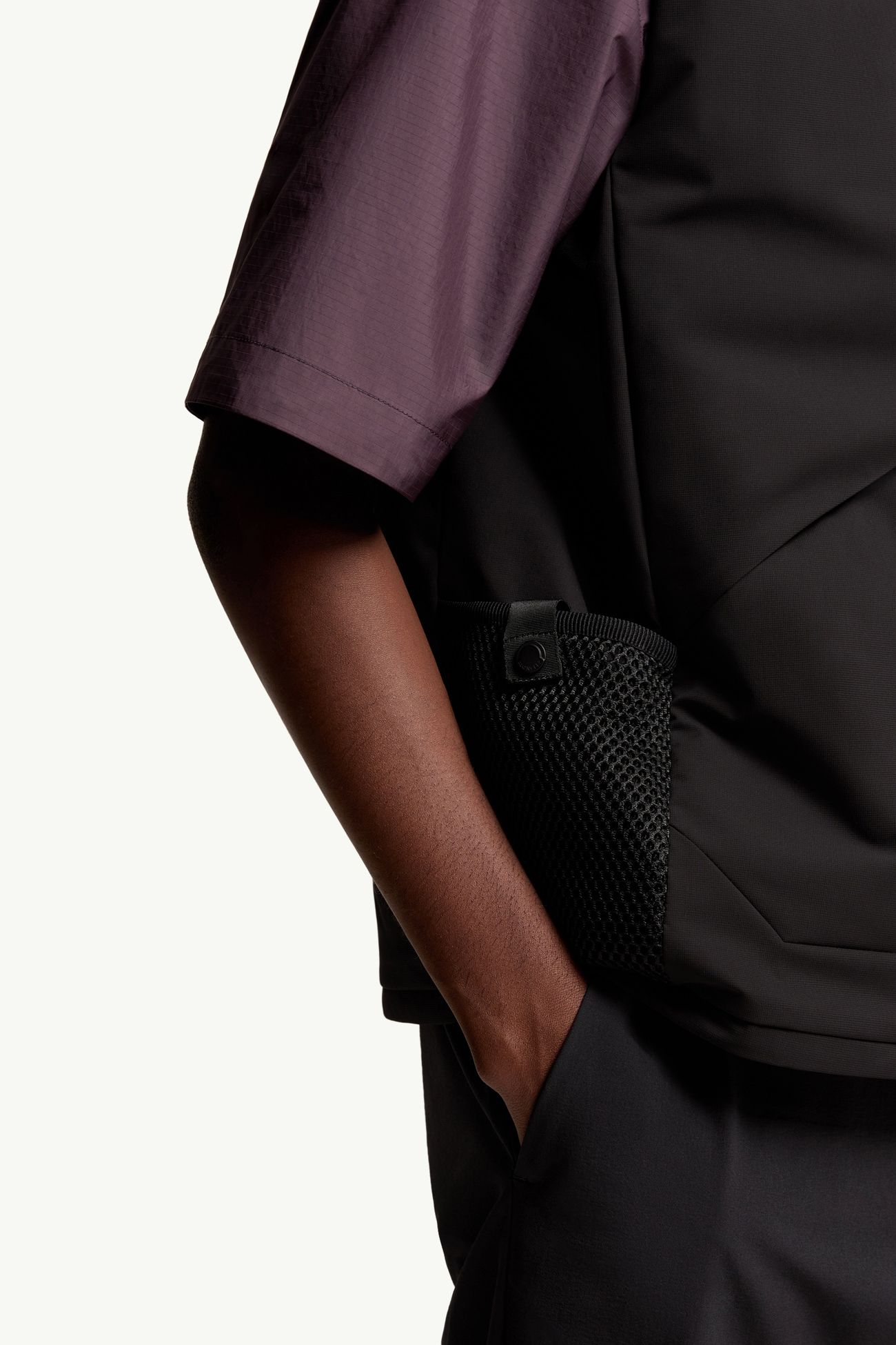 Aludra Daunenweste Herren Schwarz Moncler 7