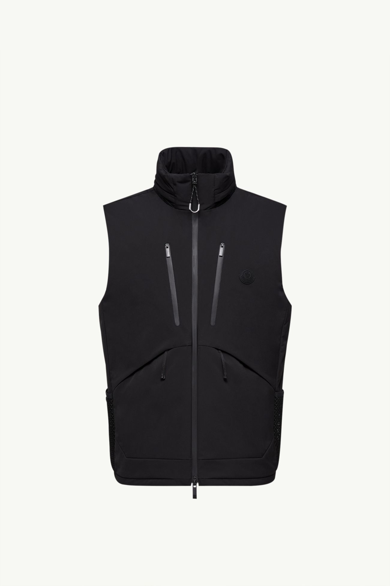 Gilet imbottito in piuma Alud Uomo Nero Moncler 2
