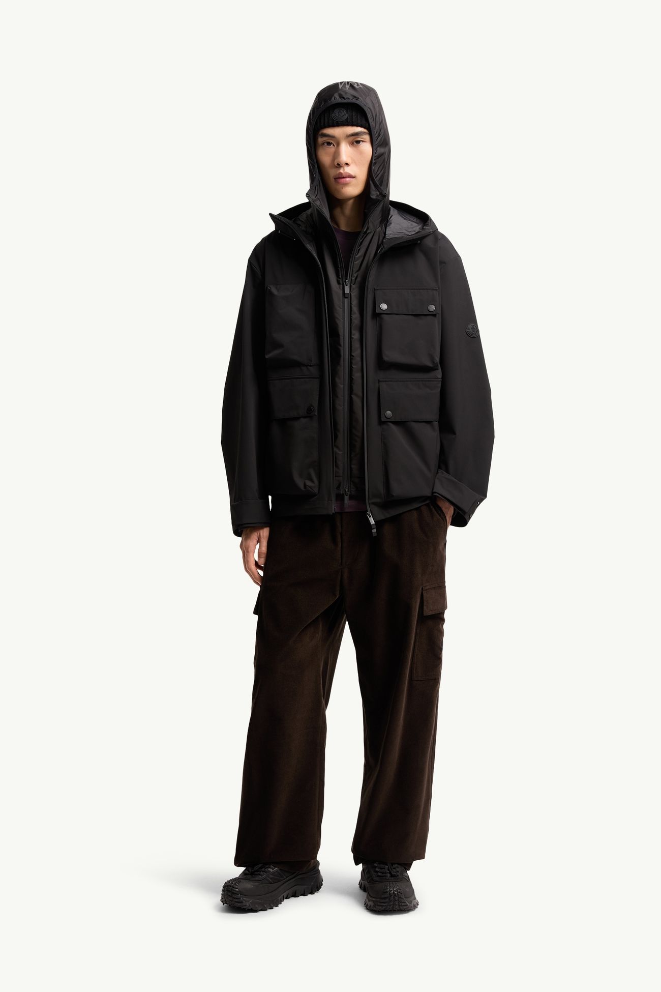 Arcturus Hooded Jacket Men Black Moncler 0