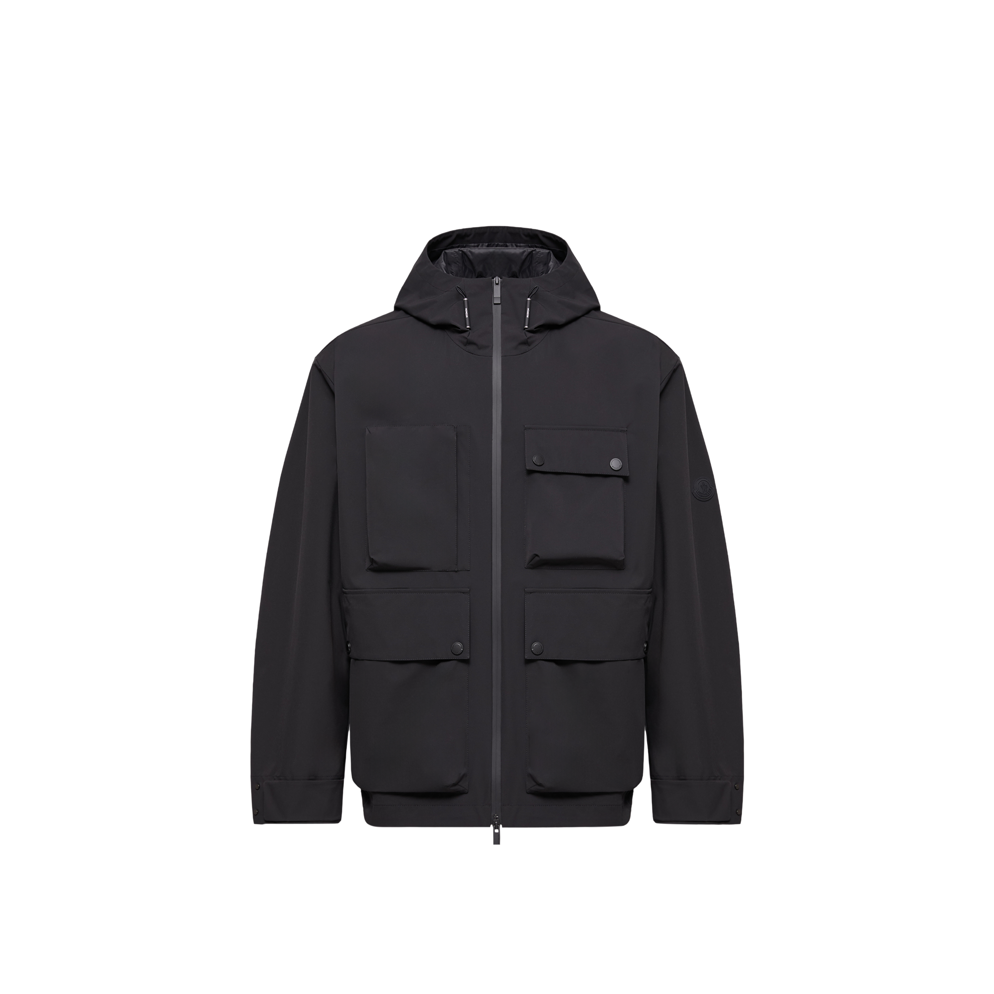 Moncler   Arcturus Hooded Jacket for Men in Black, Size: 42