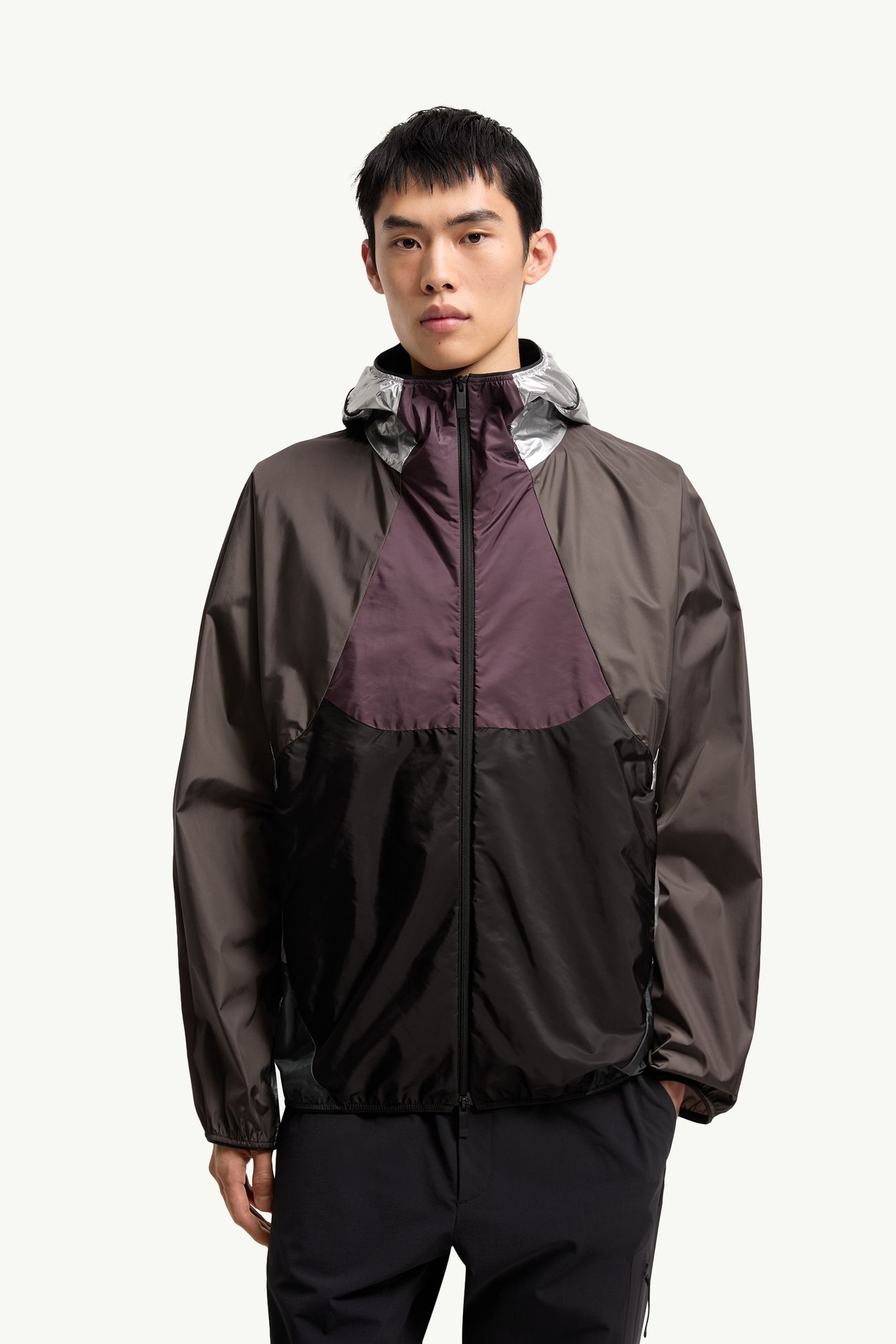 Sormiou Packable Hooded Jacket Men Silver Moncler 3