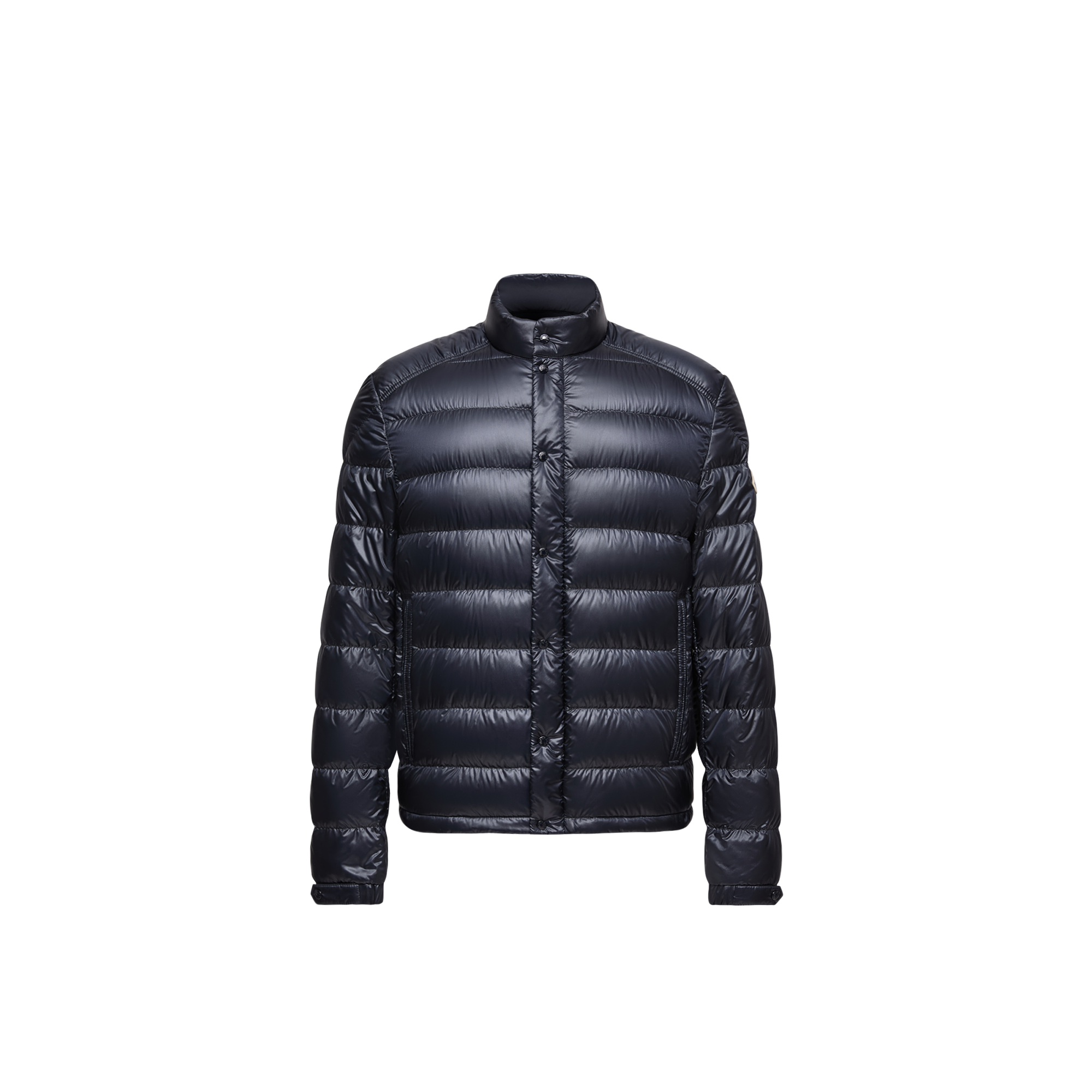 Moncler   Selves Short Down Jacket for Men in Blue, Size: 42