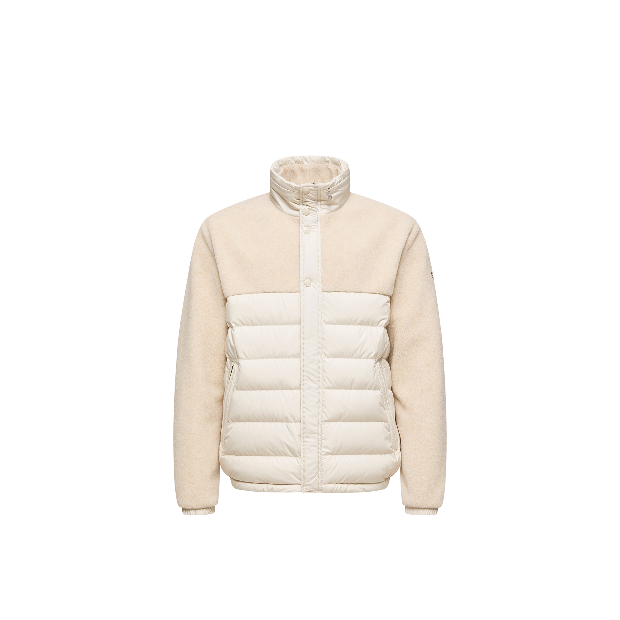 MONCLER COLLECTION Mistral Teddy Short Down Jacket - Men - Beige - Size 4