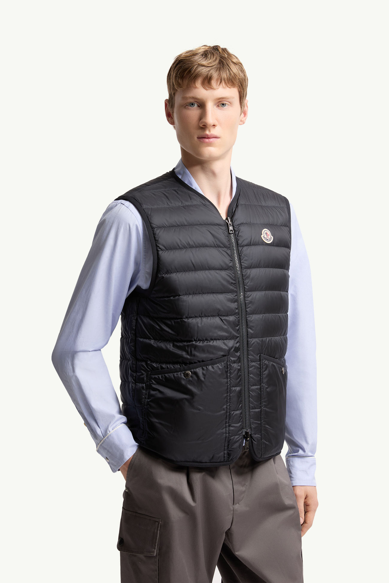 Franqui ベスト メンズ ネイビーブルー Moncler 5