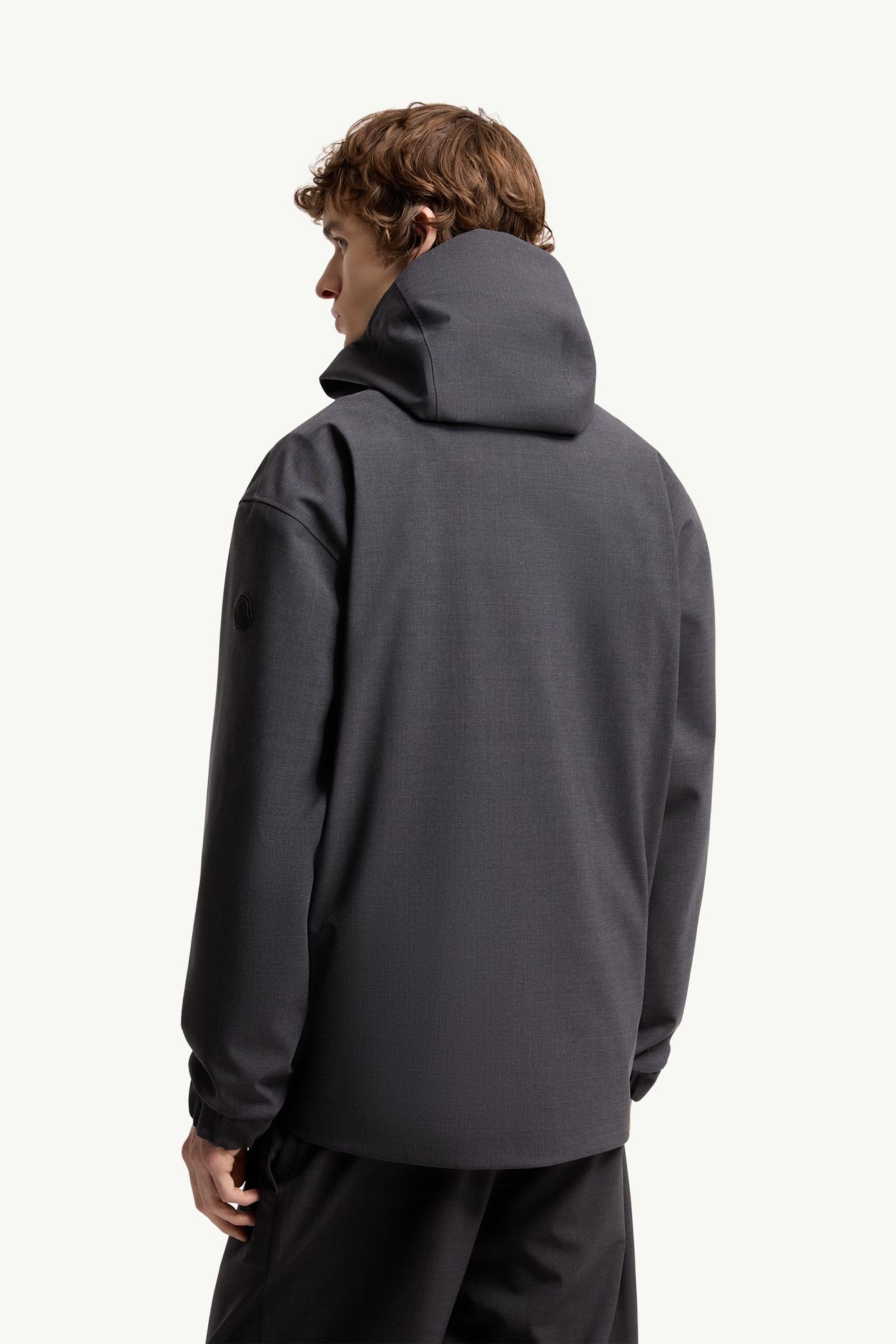 Sillon Hooded Jacket Men Dark Gray Moncler 4