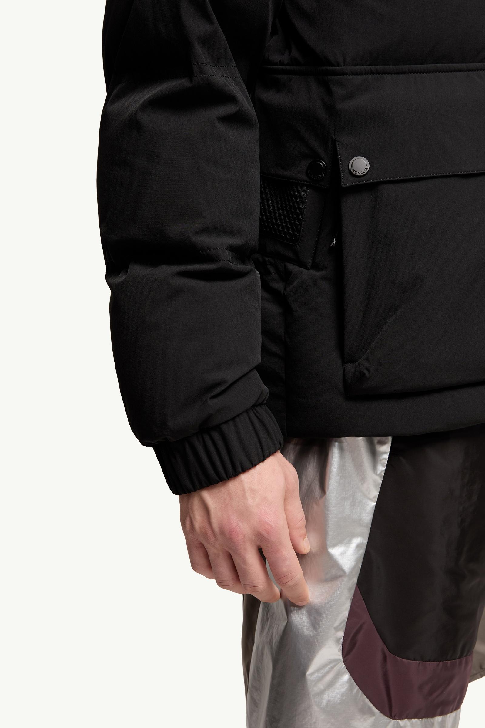 ジャケット・アウター deres 9th feather short coat black Black Adhara Short Down Jacket - Short Down Jackets for Men