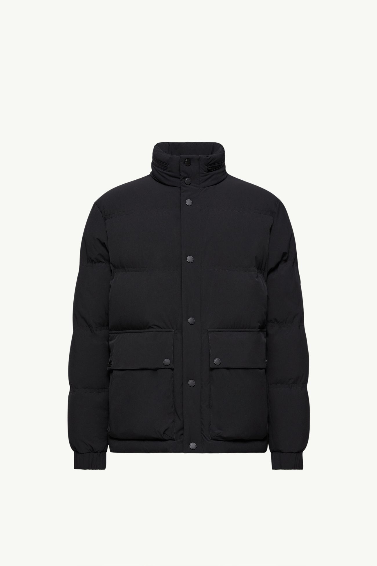 Piumino corto Adhara Uomo Nero Moncler 2