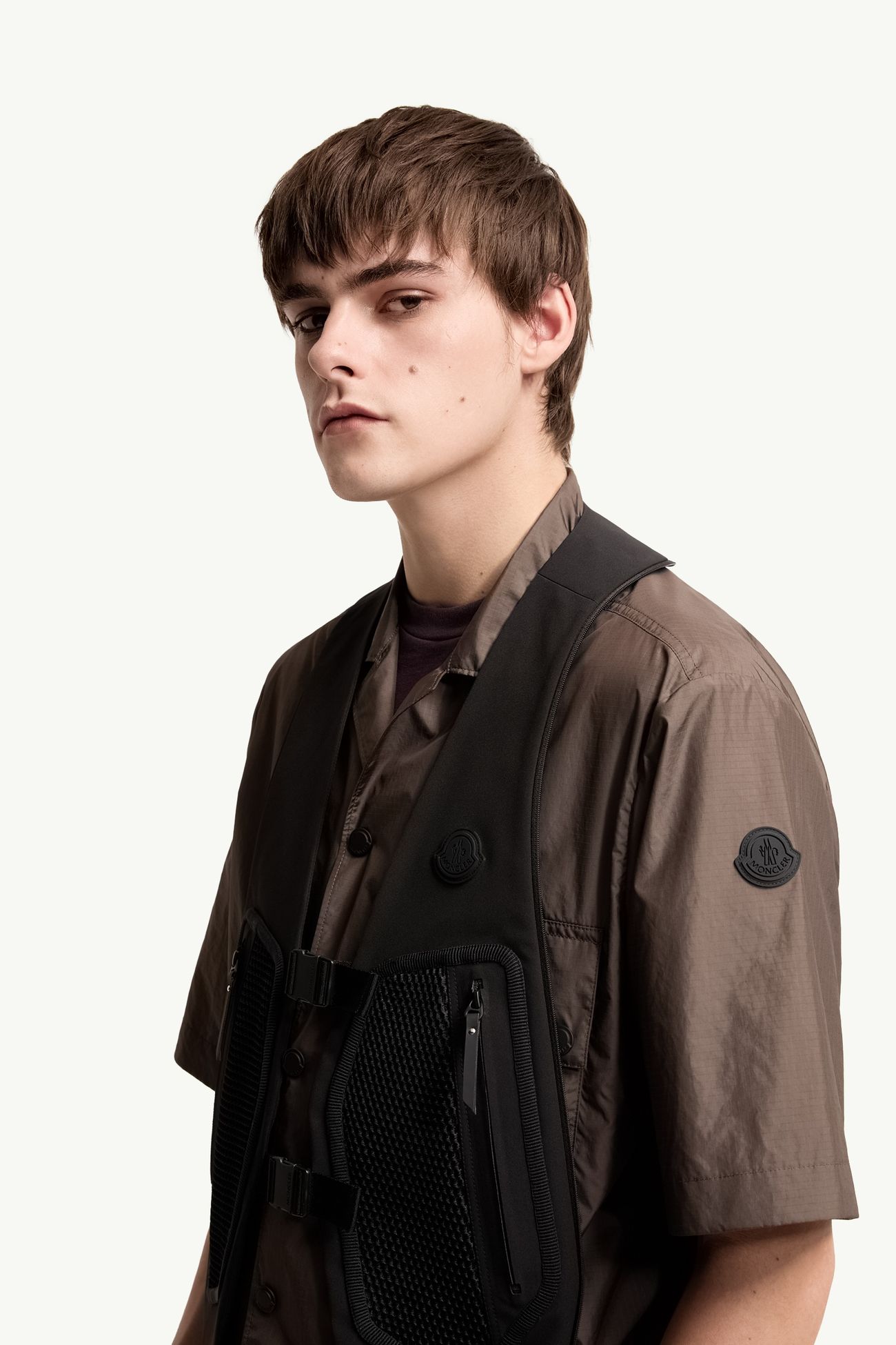 Spica二合一背心 男士 黑色 Moncler 1