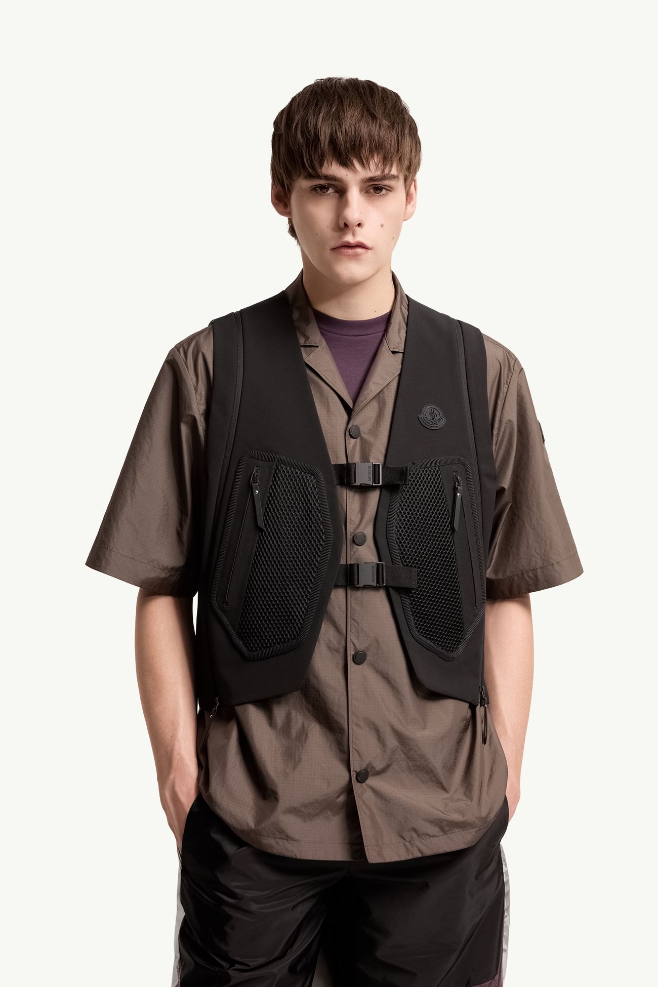 Gilet 2 in 1 Spica Uomo Nero Moncler 3