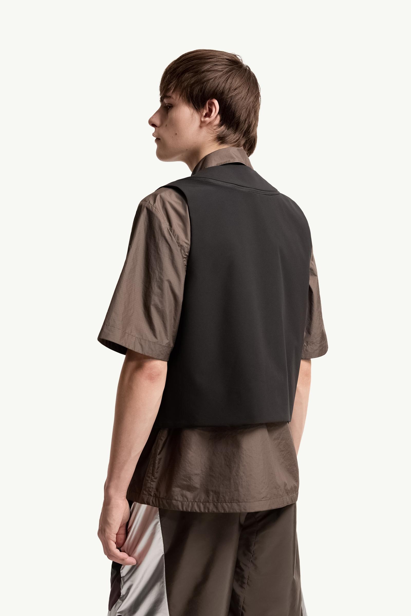 Black Spica 2-in-1 Gilet - Vests for Men | Moncler LU