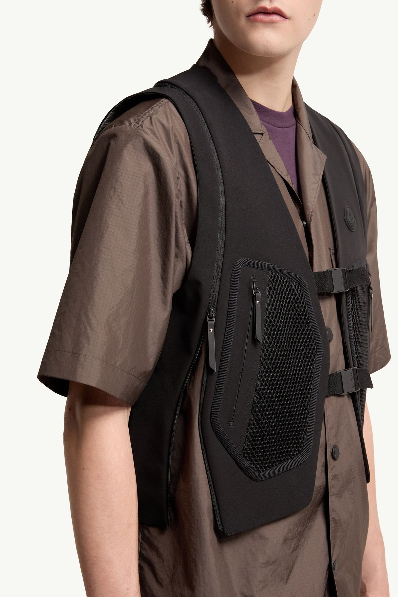 Spica 2-in-1 Weste Herren Schwarz Moncler 5