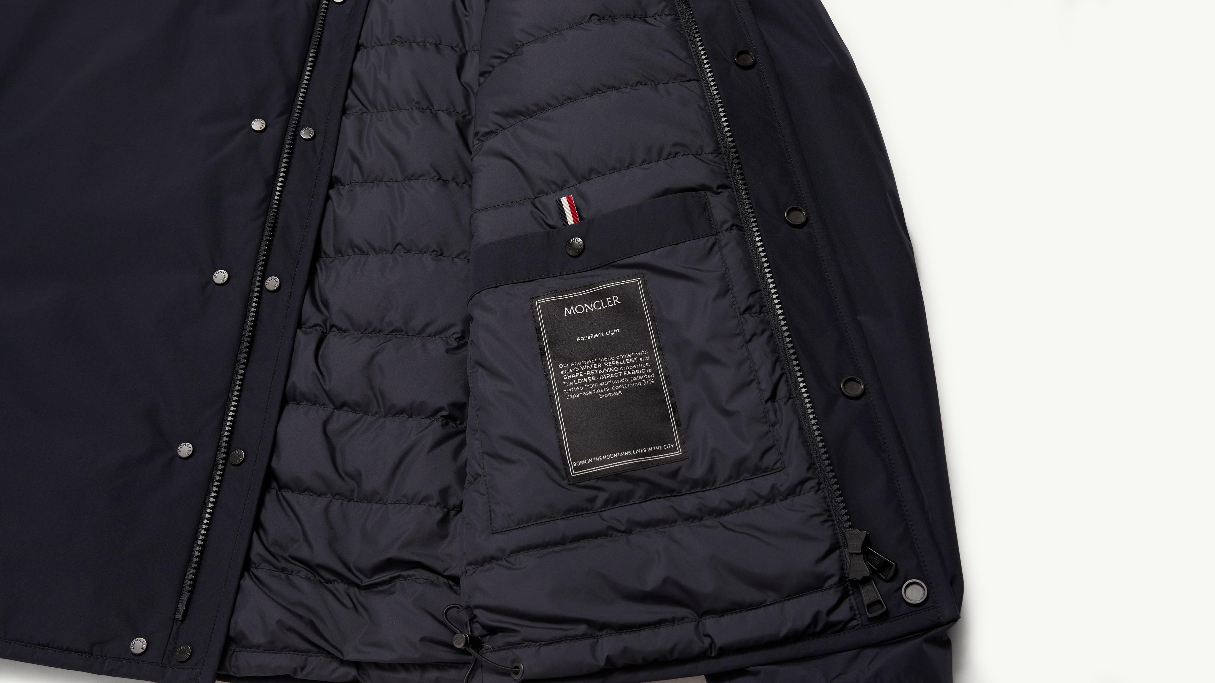 Navy Blue Zonda Short Down Jacket - All Down Jackets for Men