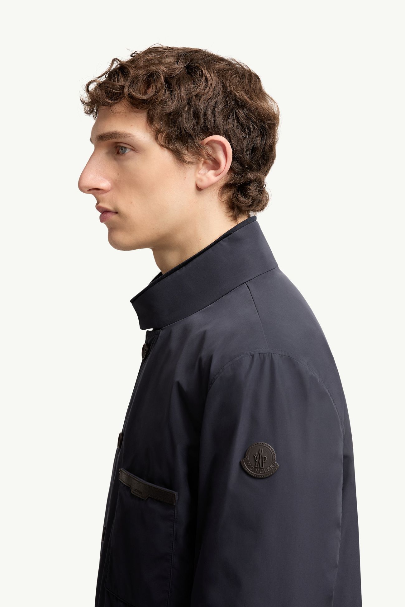 Chaqueta camisera con plumón Westerlies Hombre Azul marino Moncler 1