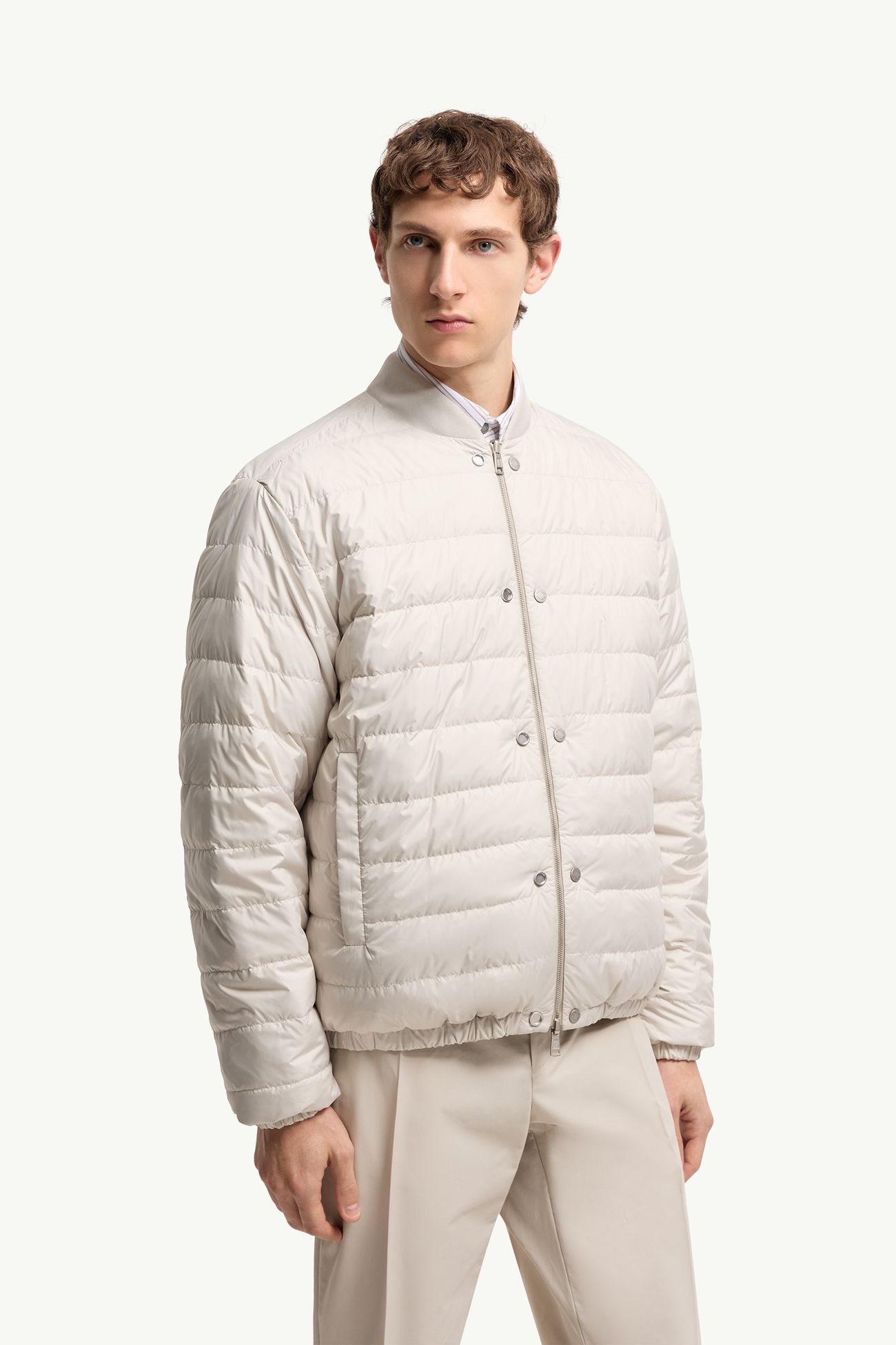 Tafoni wendbare Daunen-Bomberjacke Herren Hellbeige Moncler 5