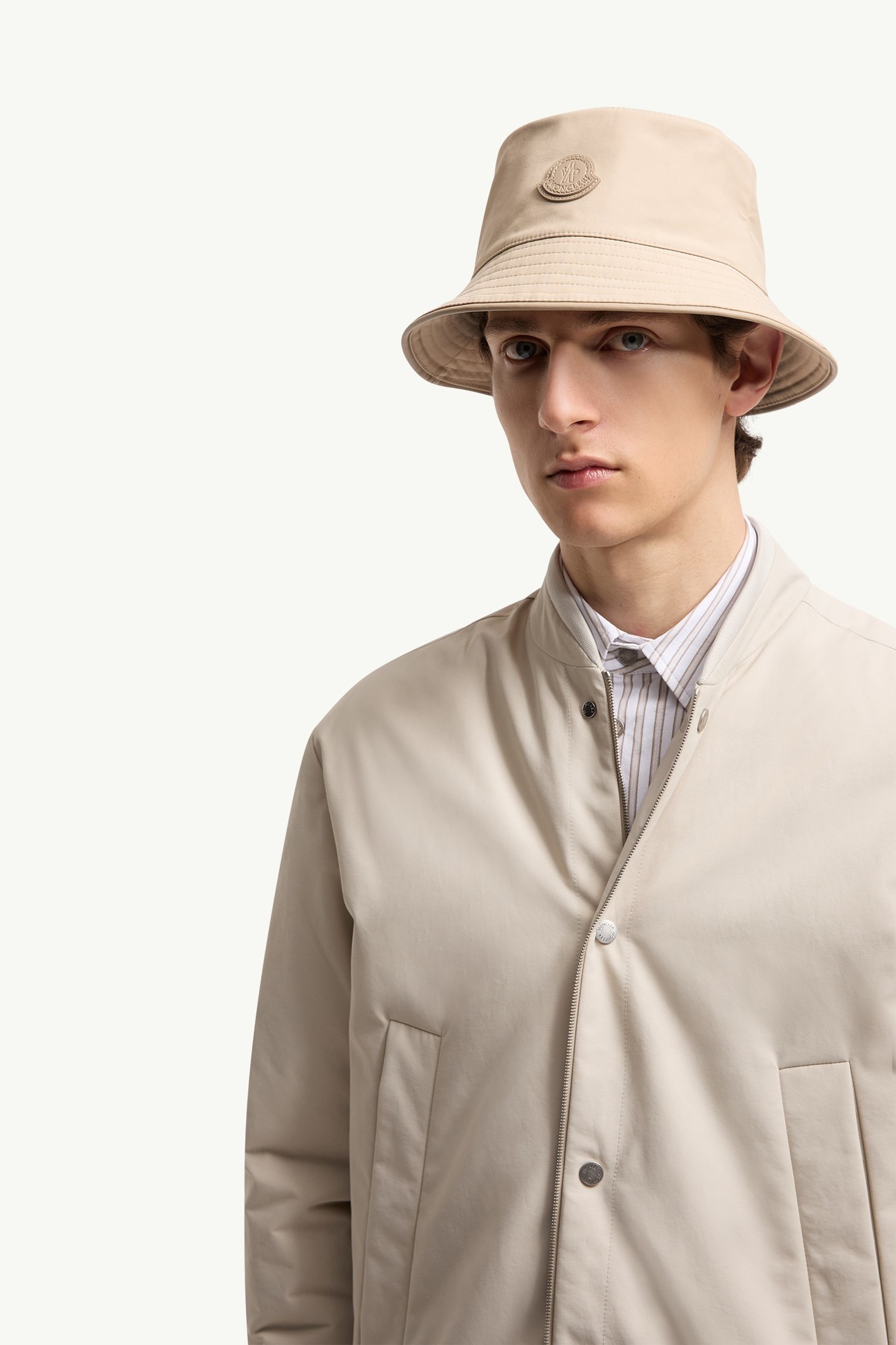 Plumífero cazadora reversible Tafoni Hombre Beige Claro Moncler 7